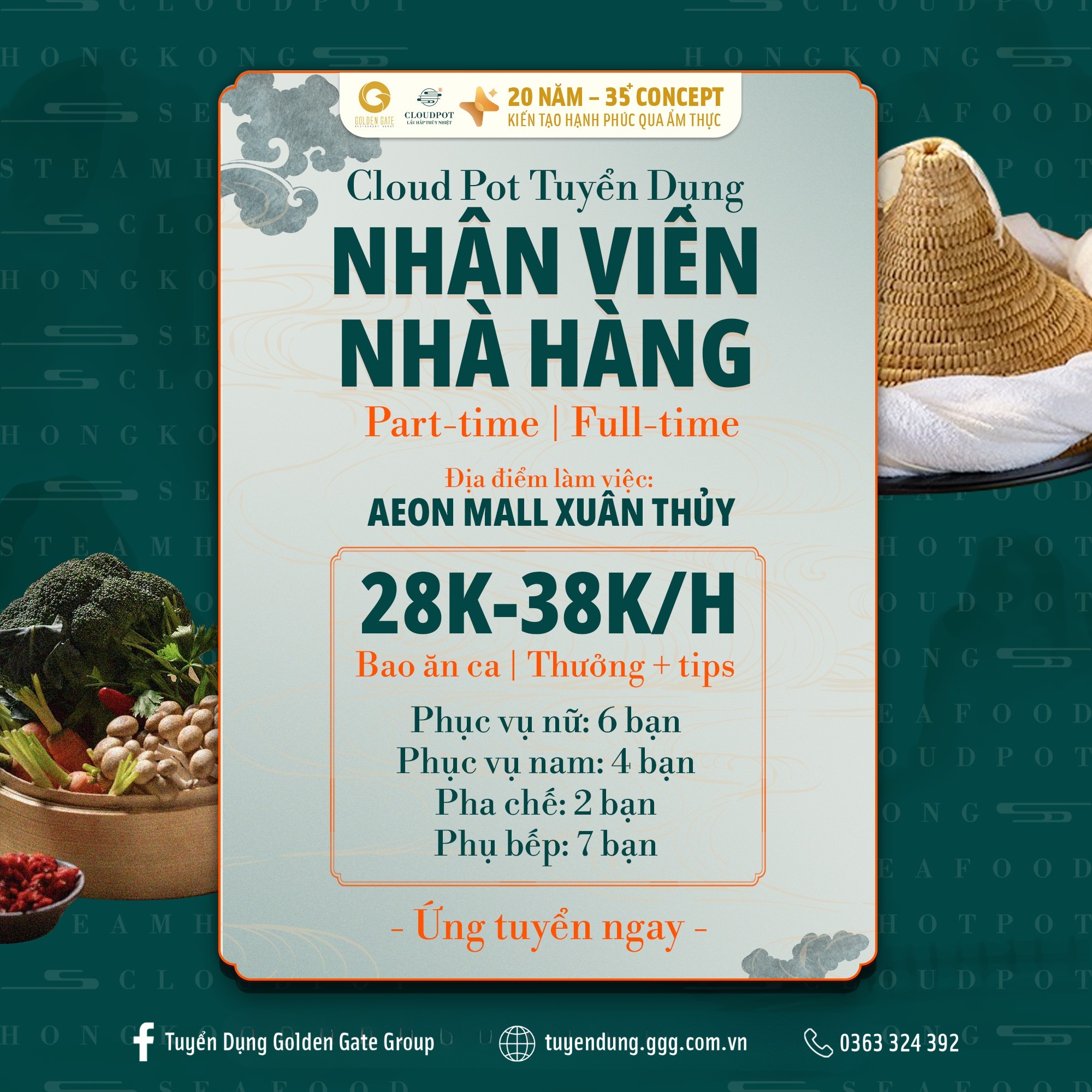 Tuyển Dụng Golden Gate Group Facebook ad
