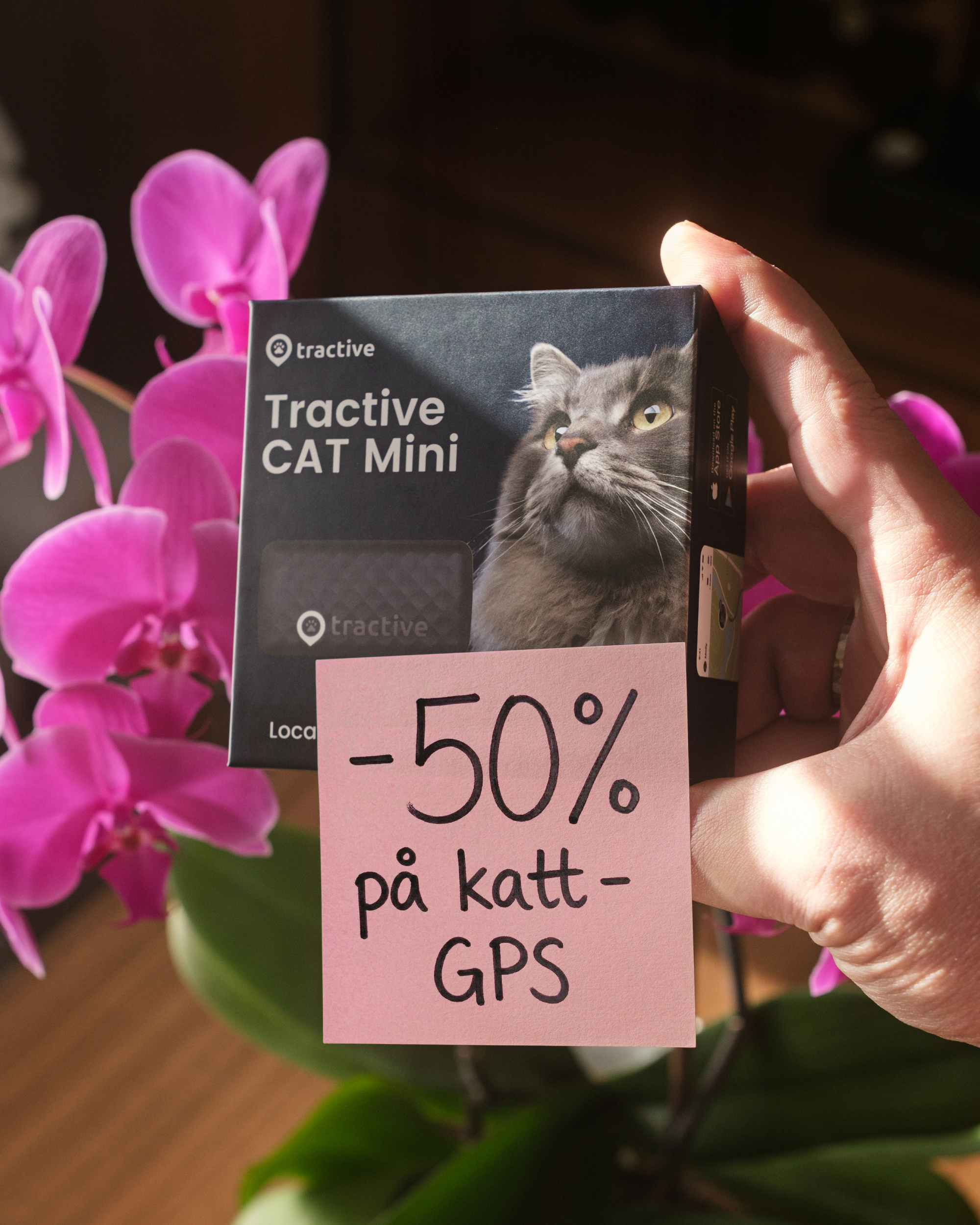 Tractive Facebook ad