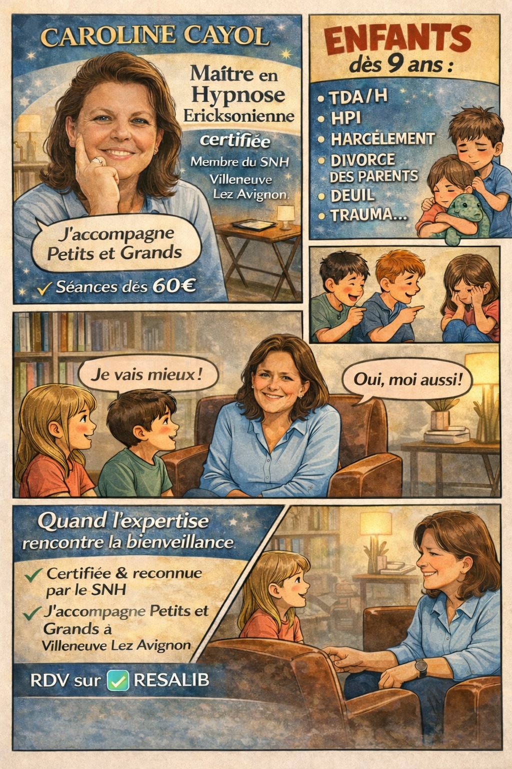 Caroline CAYOL Hypnose & EMDR Villeneuve-lès-Avignon Facebook ad: Hypnose Ericksonienne à Avignon - Caroline Cayol…