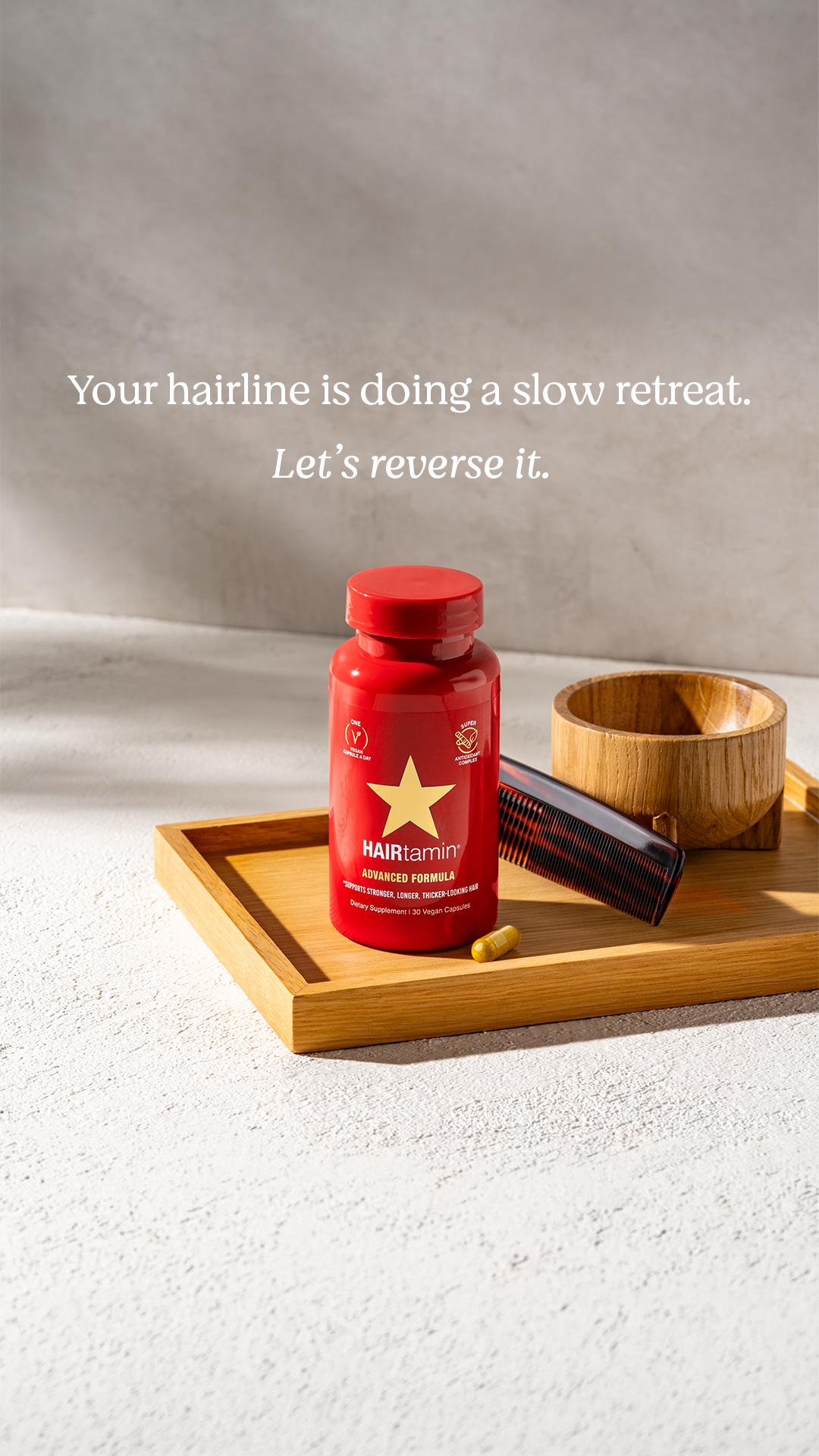HAIRtamin Facebook ad