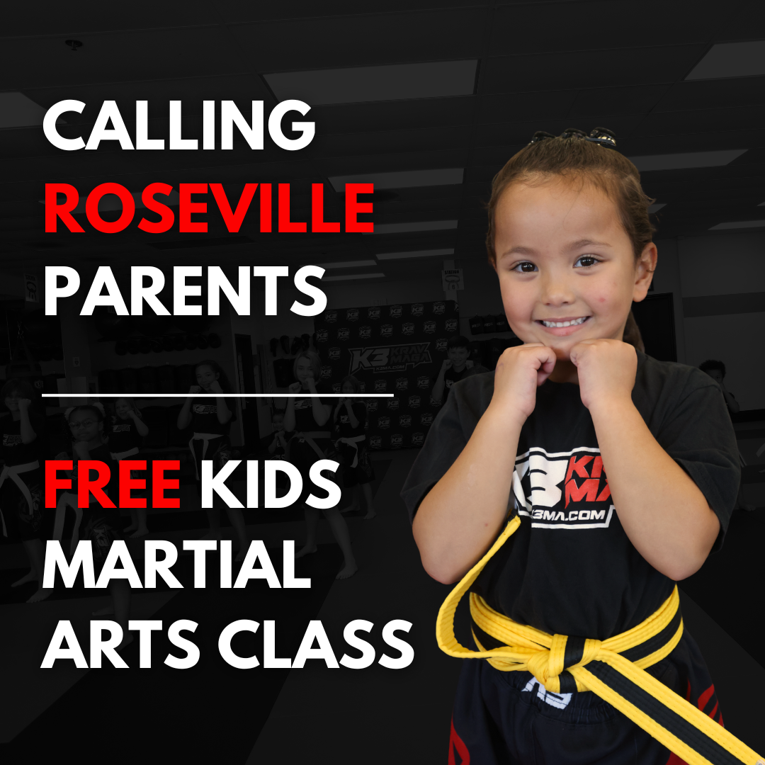 K3 Martial Arts Center Facebook ad: Kids Martial Arts (Ages 4+) | Free Trial Pass