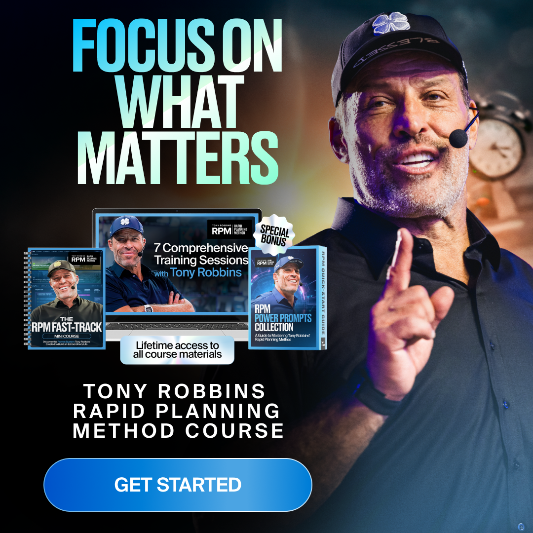 Tony Robbins Facebook ad