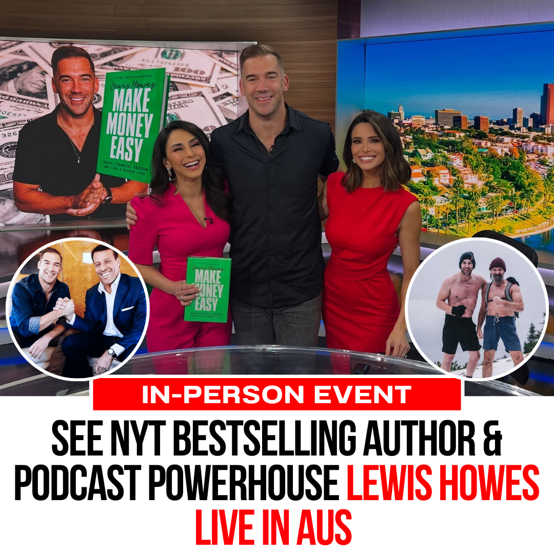Greatness In Business Facebook ad: LIVE & IN PERSON: Lewis Howes In SYD