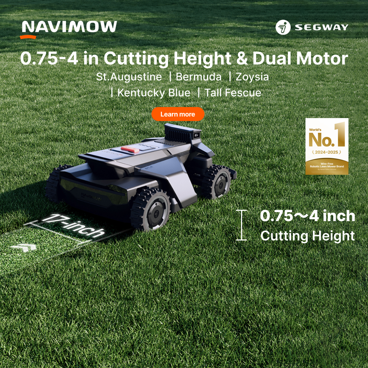 Segway Navimow Facebook ad