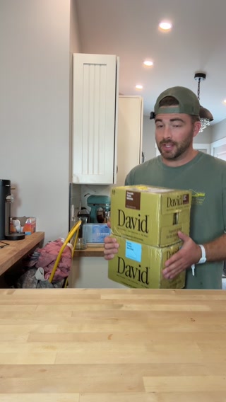 David Protein Facebook ad: 30g Protein. 140-150 Calories. <1g Sugar.