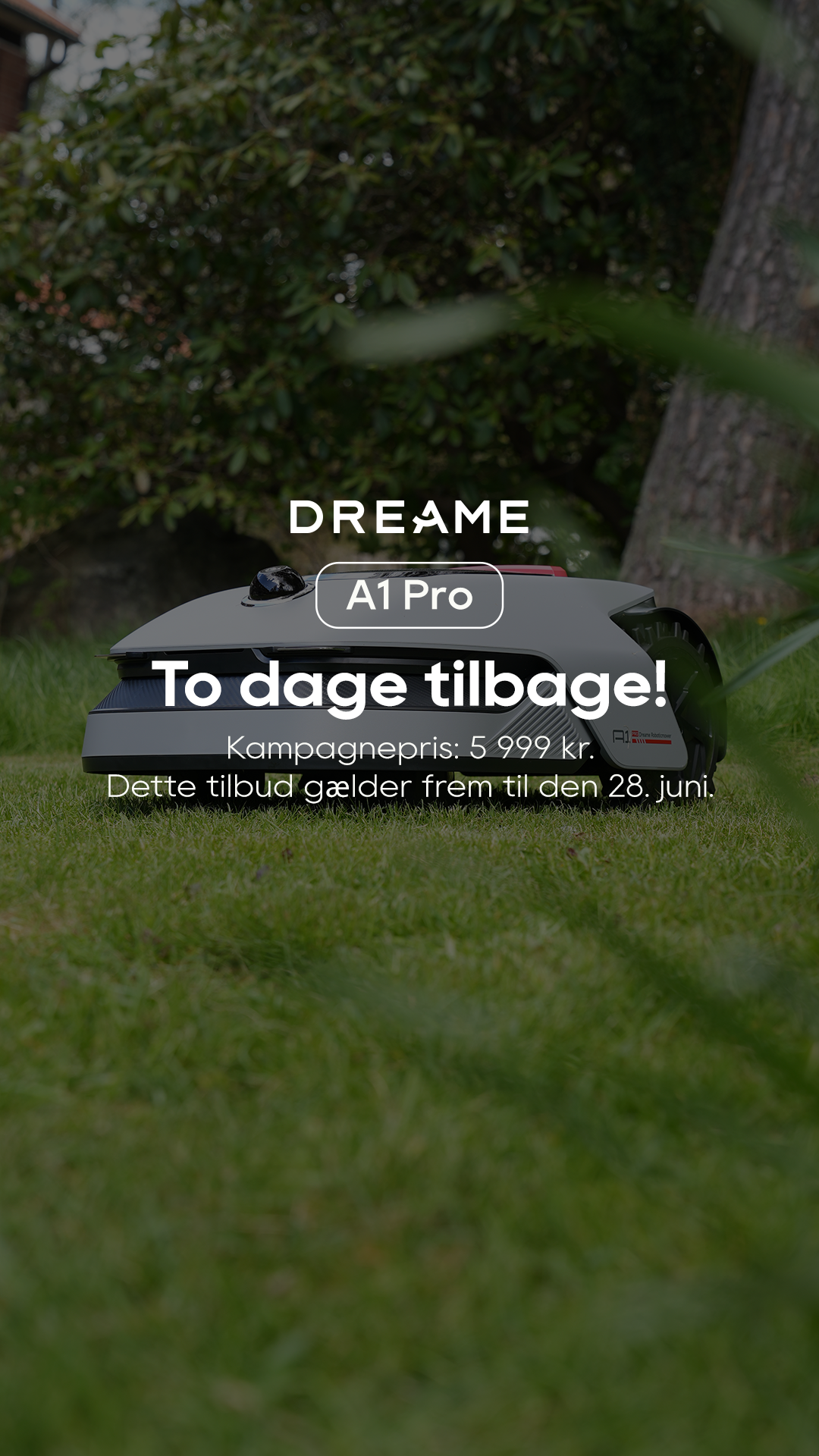Dreame Nordics Facebook ad from Jun 26, 2026