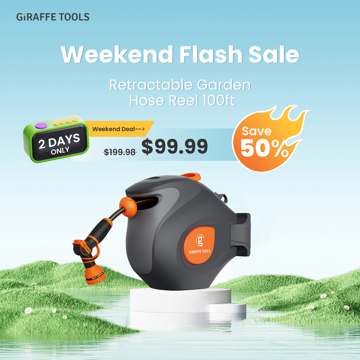 Giraffe Tools Facebook ad