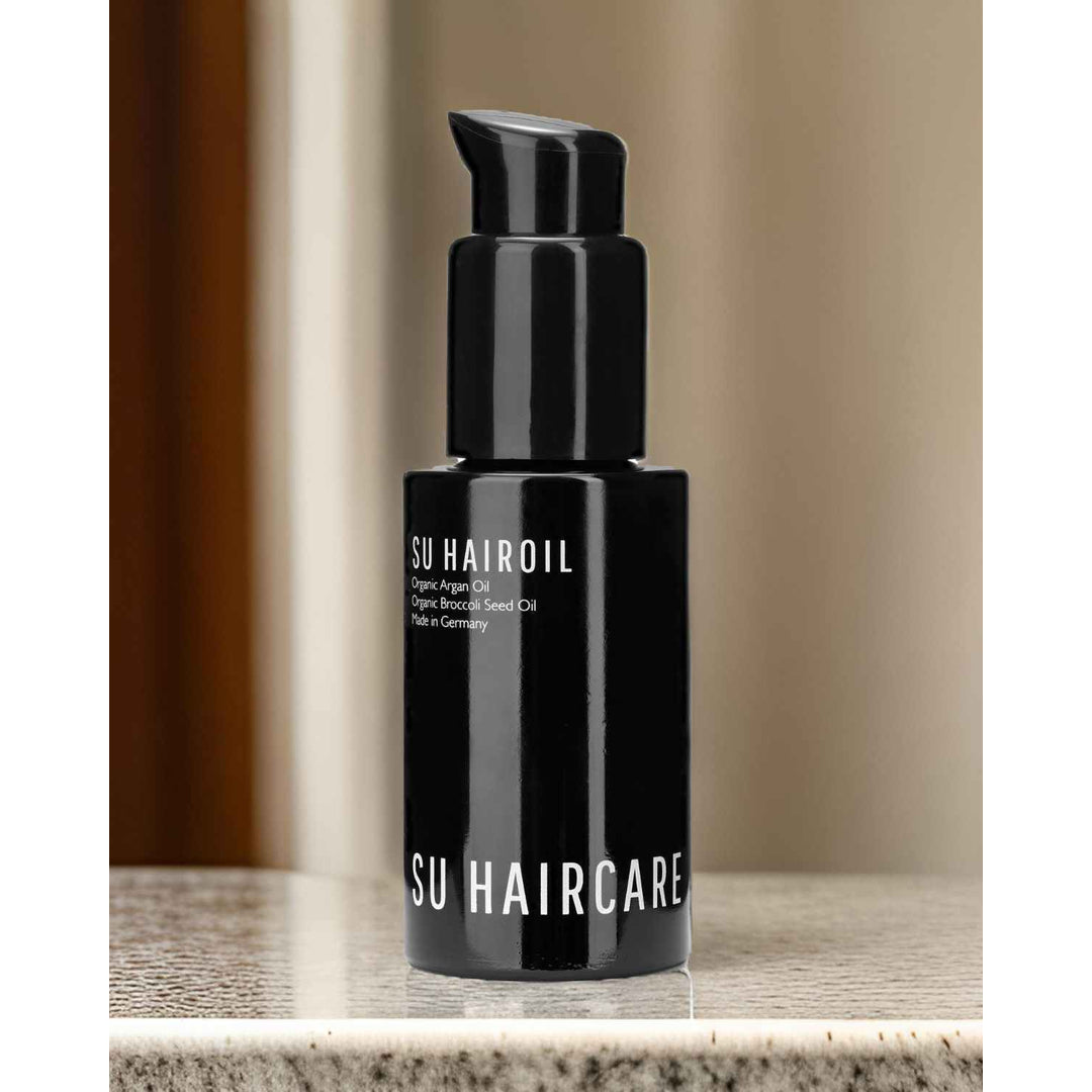 SU Haircare Facebook ad: Trockene Spitzen und stumpfes Haar?
