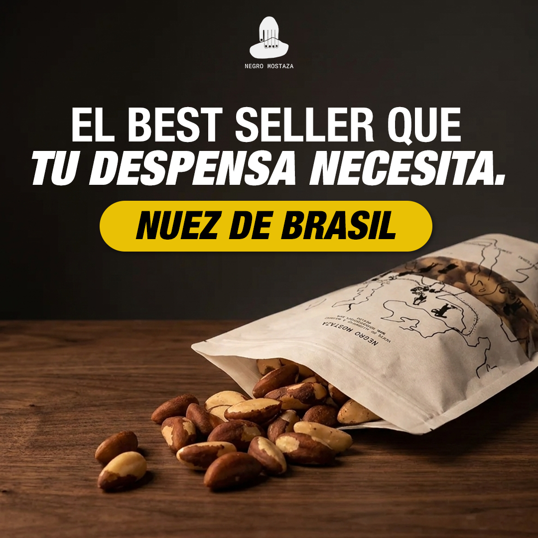 Negro Mostaza Facebook ad: Consiguela en nuestra tienda