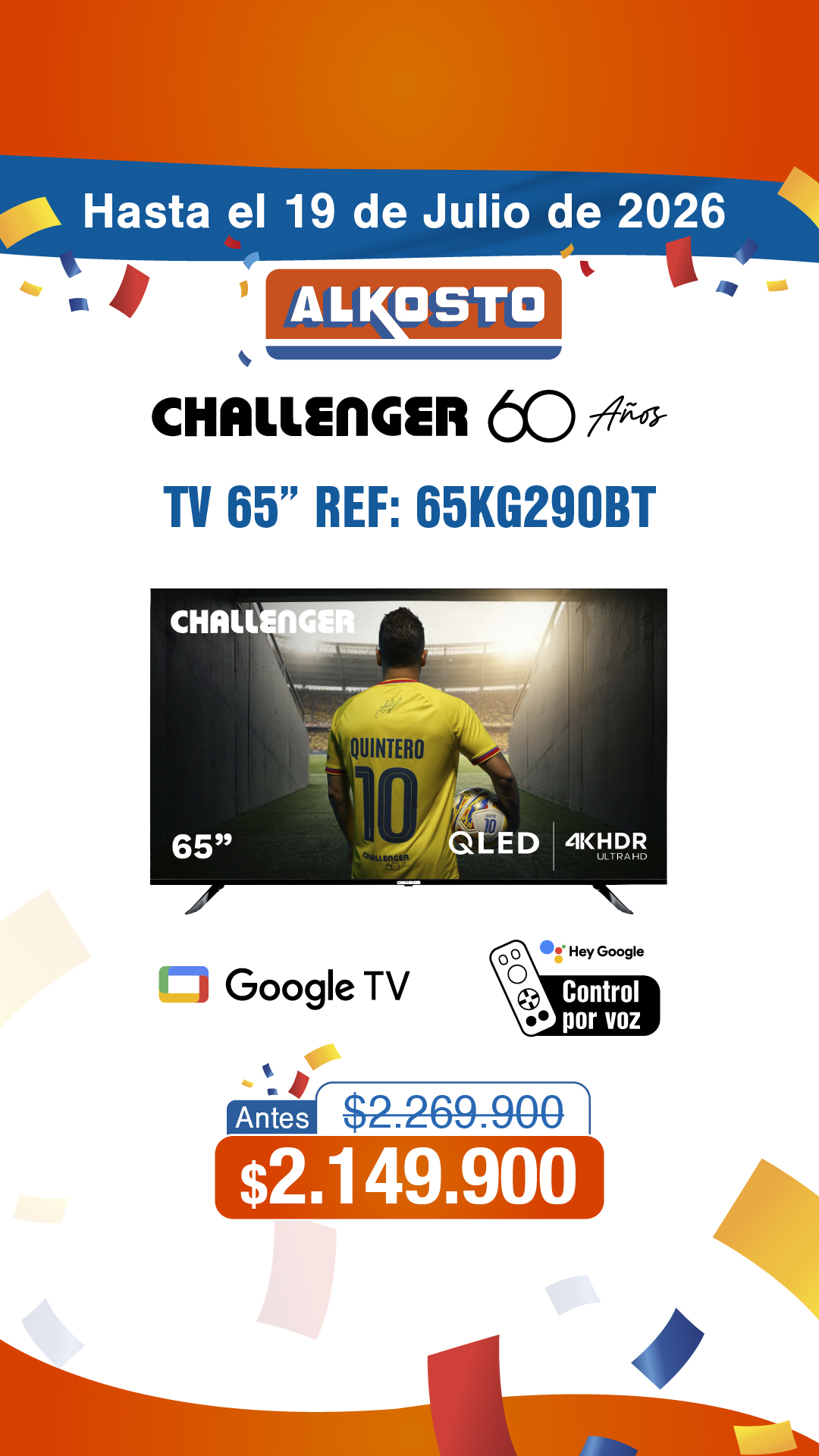 Alkosto HiperAhorro Facebook ad