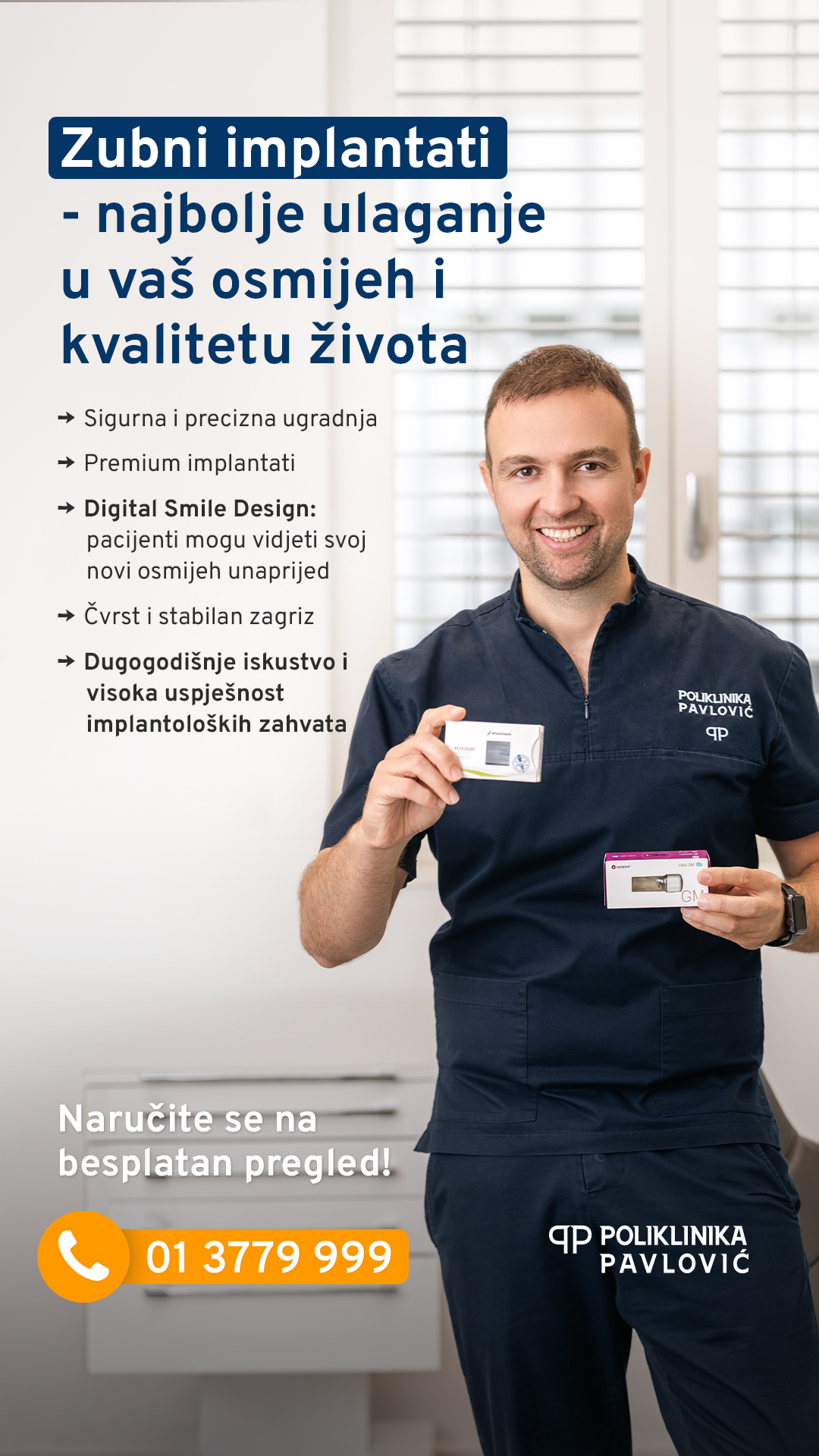 Poliklinika Pavlović Facebook ad from Jun 12, 2026