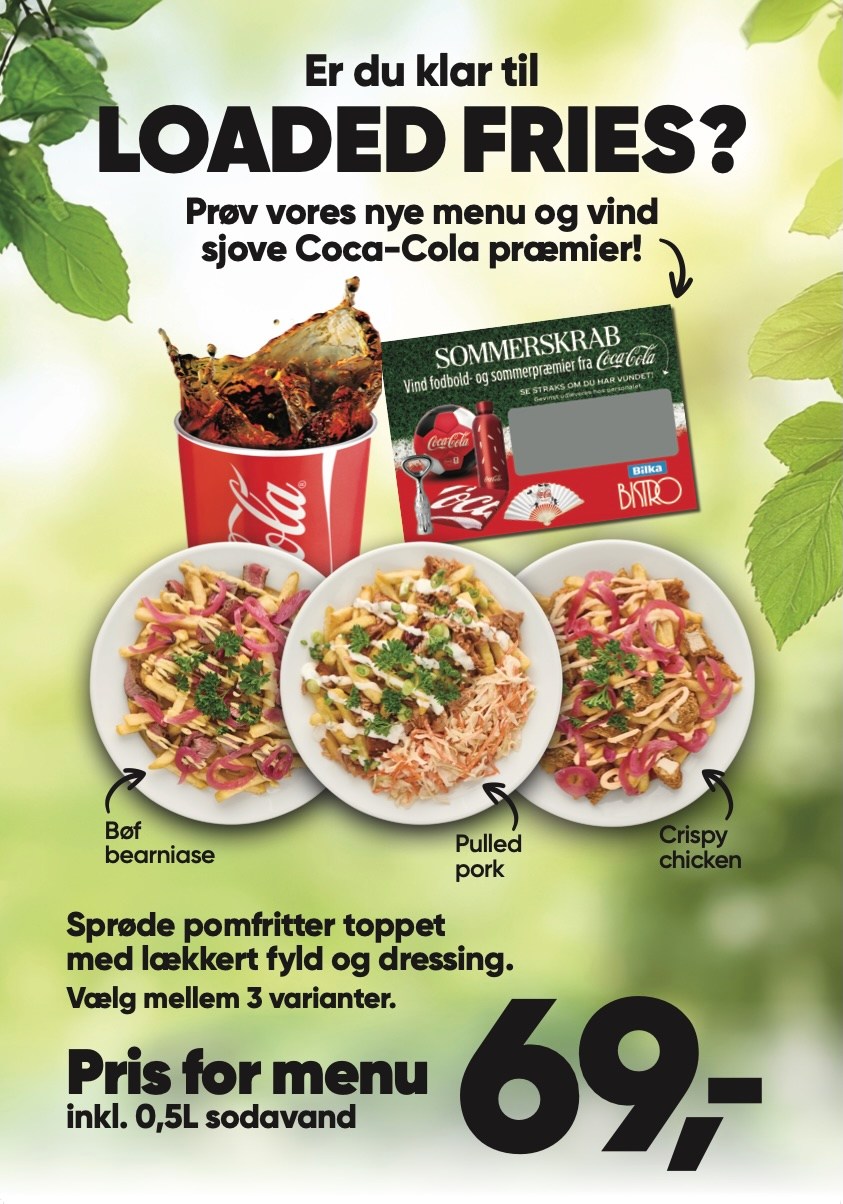 Bilka Facebook ad: Se mere i avisen