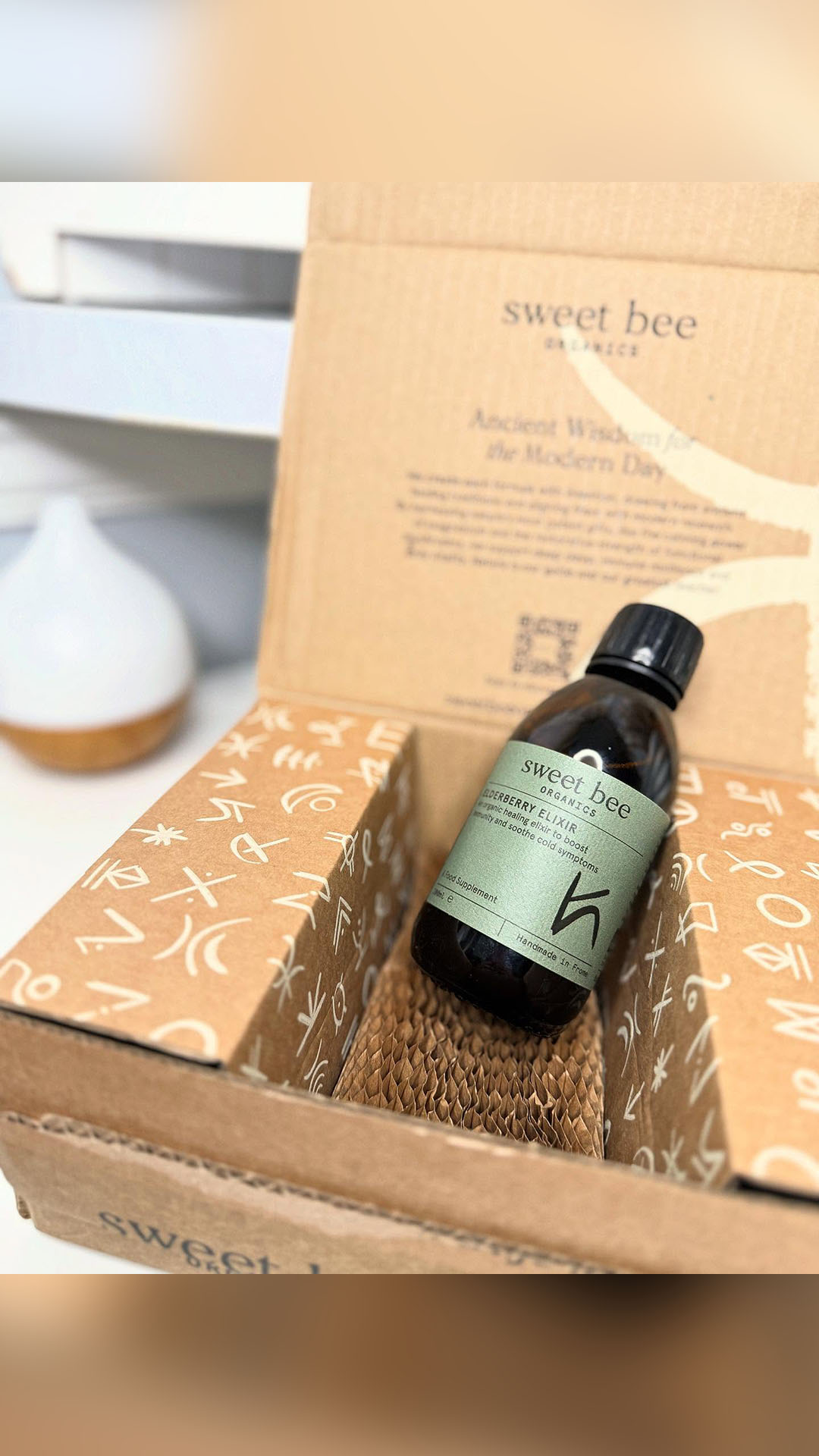 Sweet Bee Organics Facebook ad