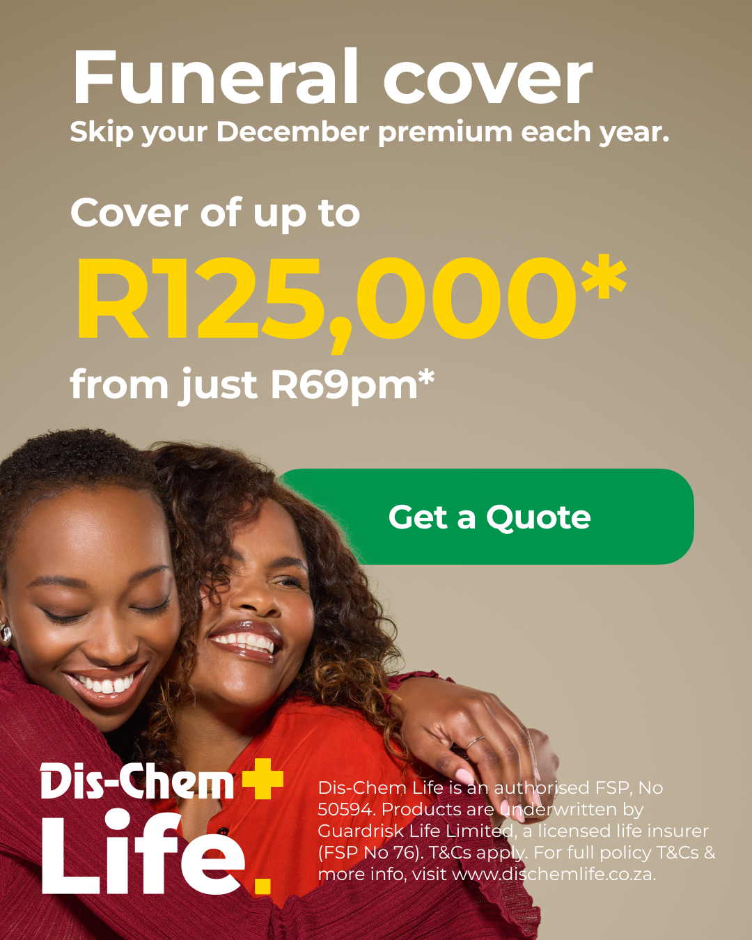 Dis-Chem Life Facebook ad