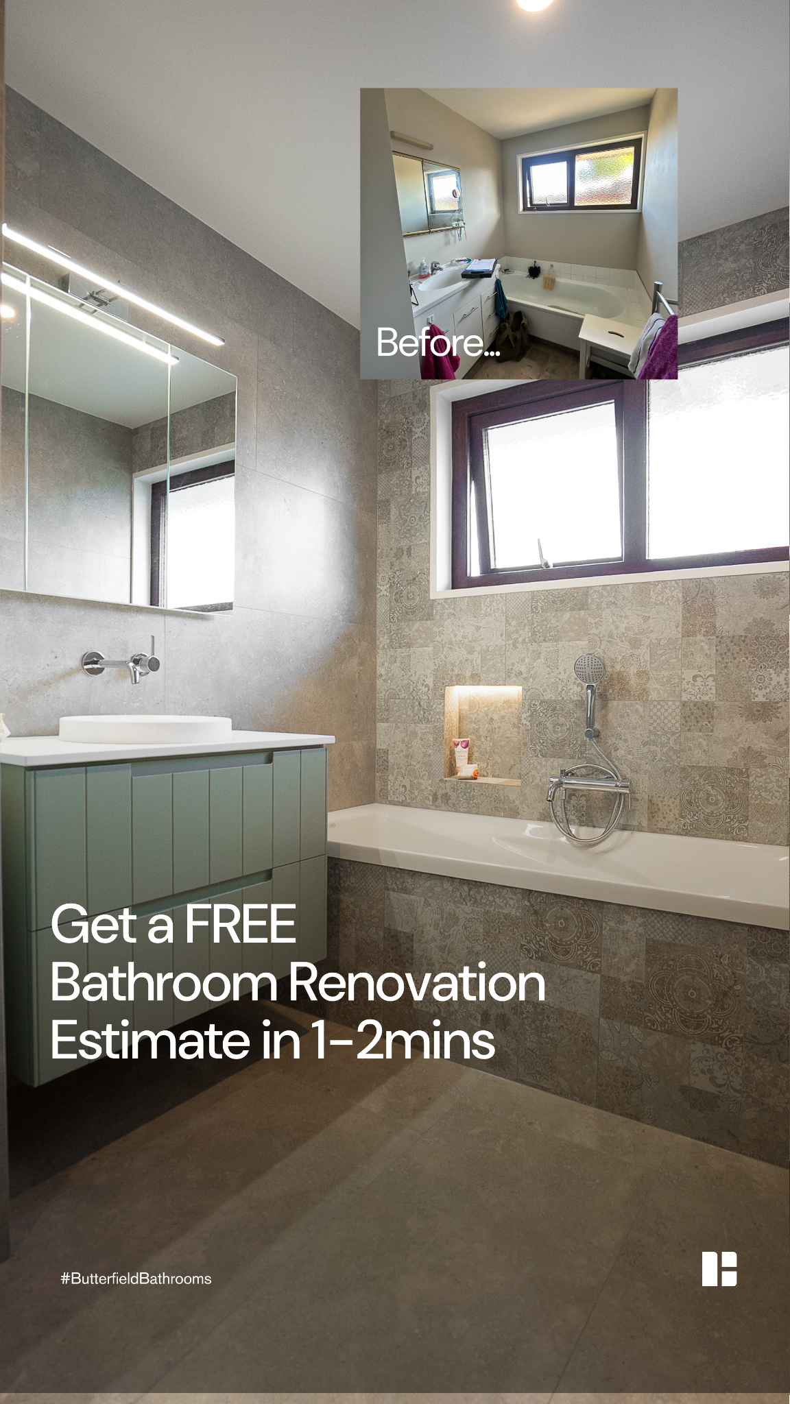 Butterfield Bathrooms Facebook ad