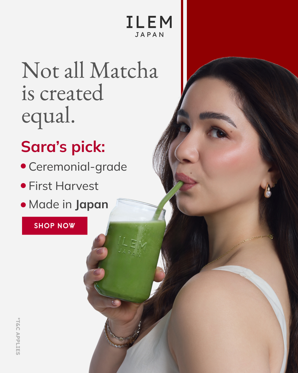ILEM JAPAN Facebook ad: Taste Real Matcha