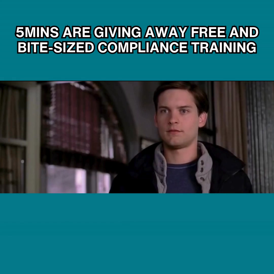 5Mins Facebook ad: Access FREE compliance training for your whole team