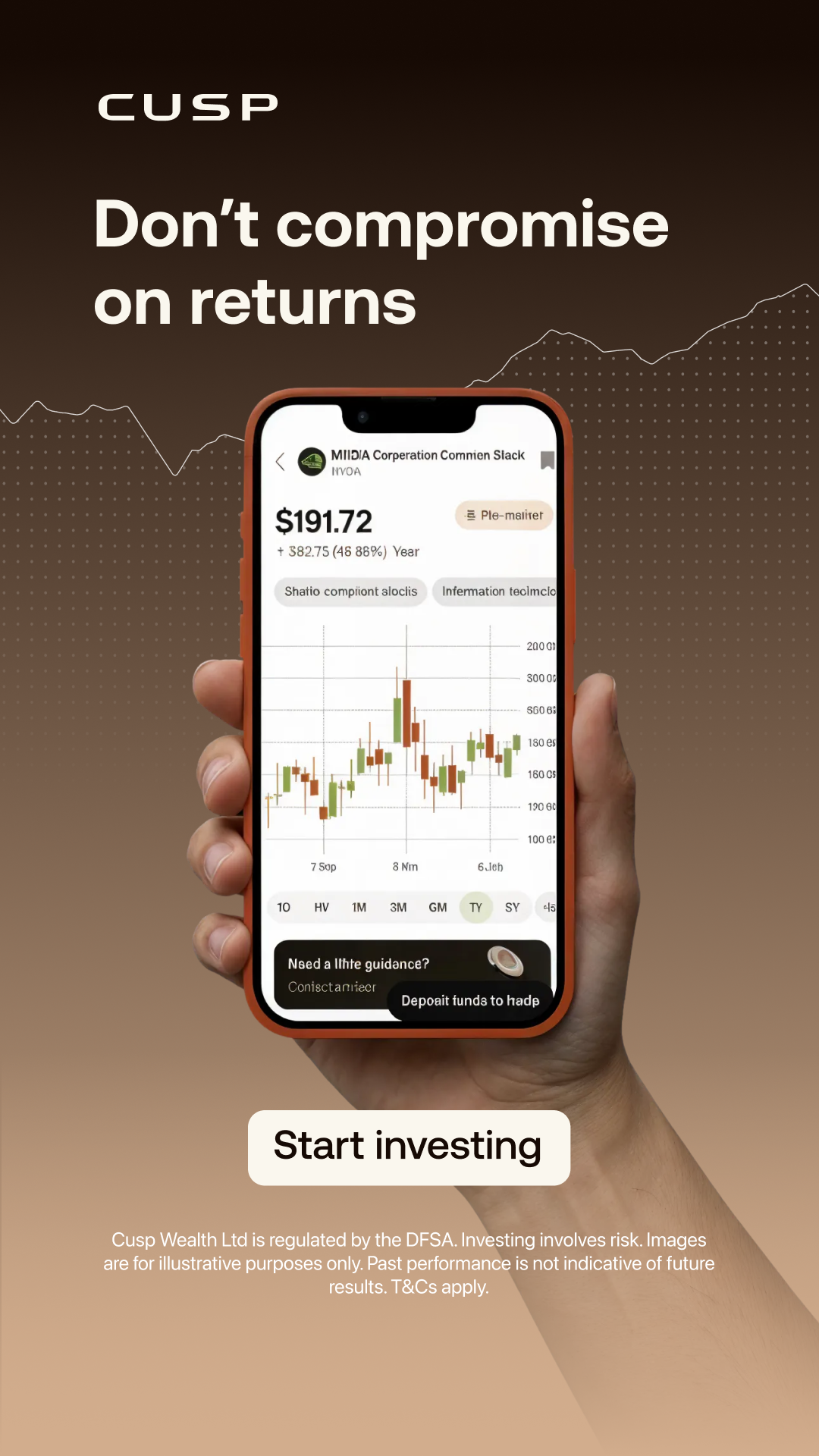 CUSP Wealth Facebook ad