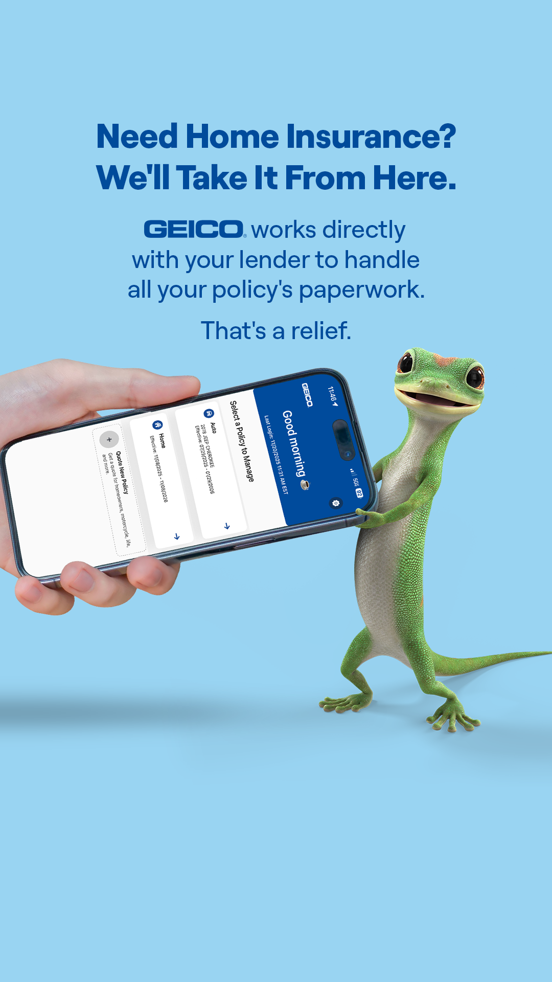 GEICO Facebook ad