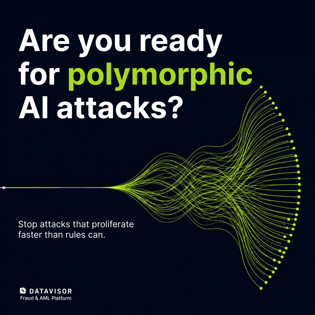 DataVisor, Inc Facebook ad: Future-Proof AI Fraud Playbook