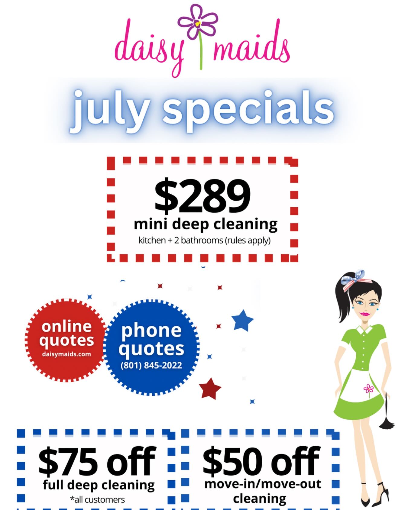 Daisy Maids Facebook ad: Daisy Maids: Utah House Cleaning Service | Best &…