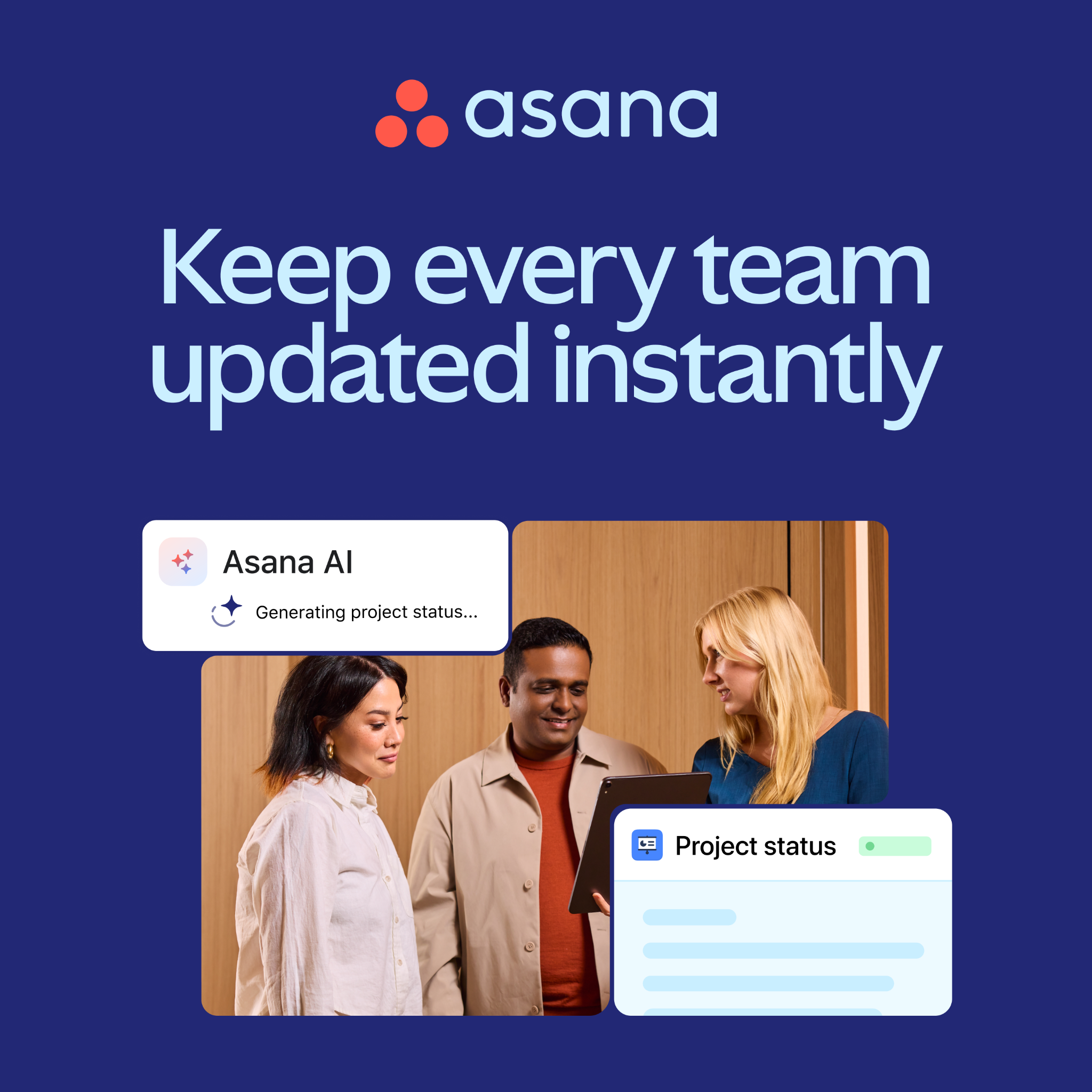 Asana Facebook ad