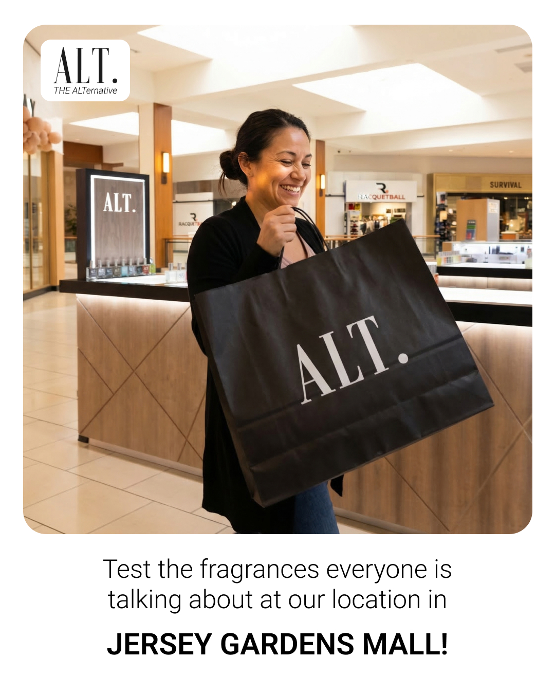 ALT. Fragrances Facebook ad