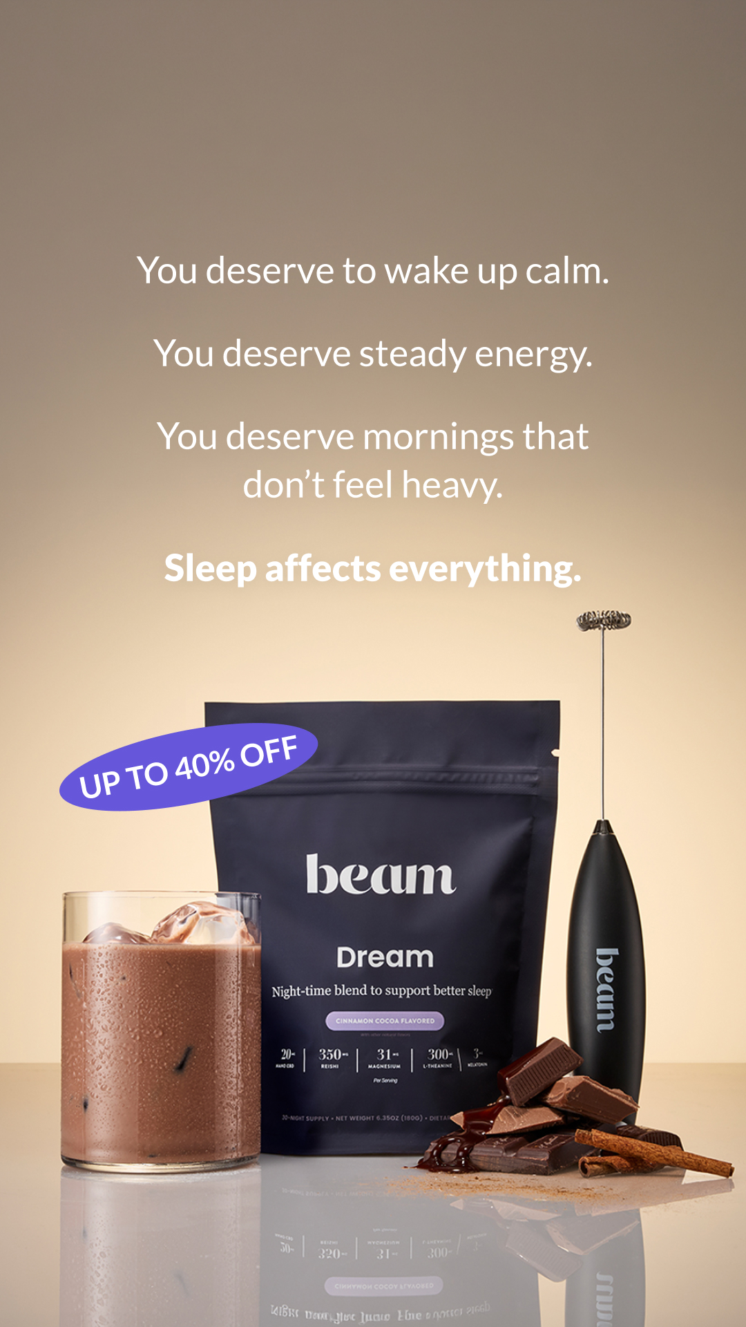 beam Facebook ad