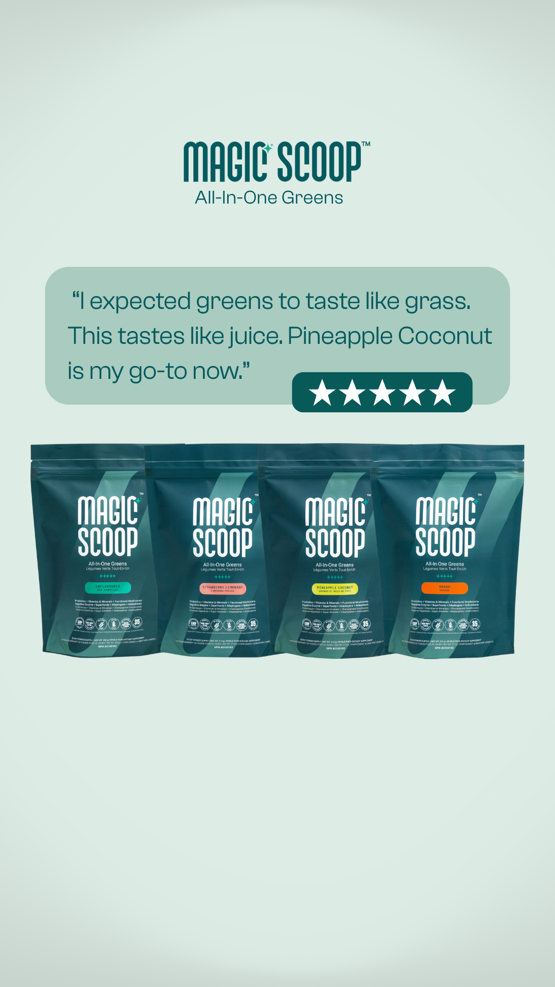 Magic Scoop Facebook ad