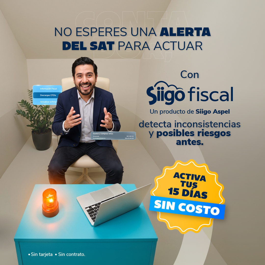 Siigo Aspel Facebook ad: Genera tu DIOT, detecta riesgos y organiza tu información…