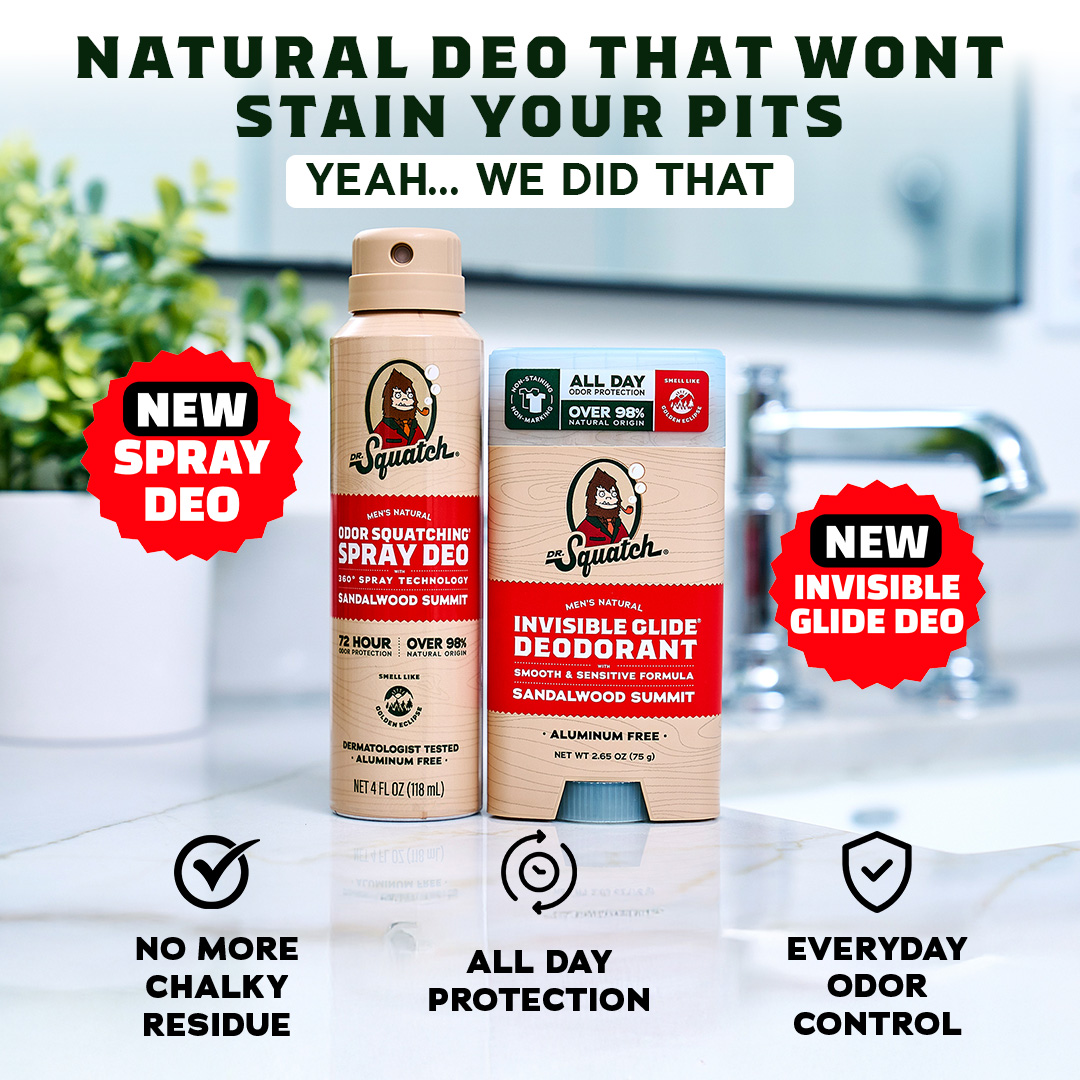 Dr. Squatch Facebook ad