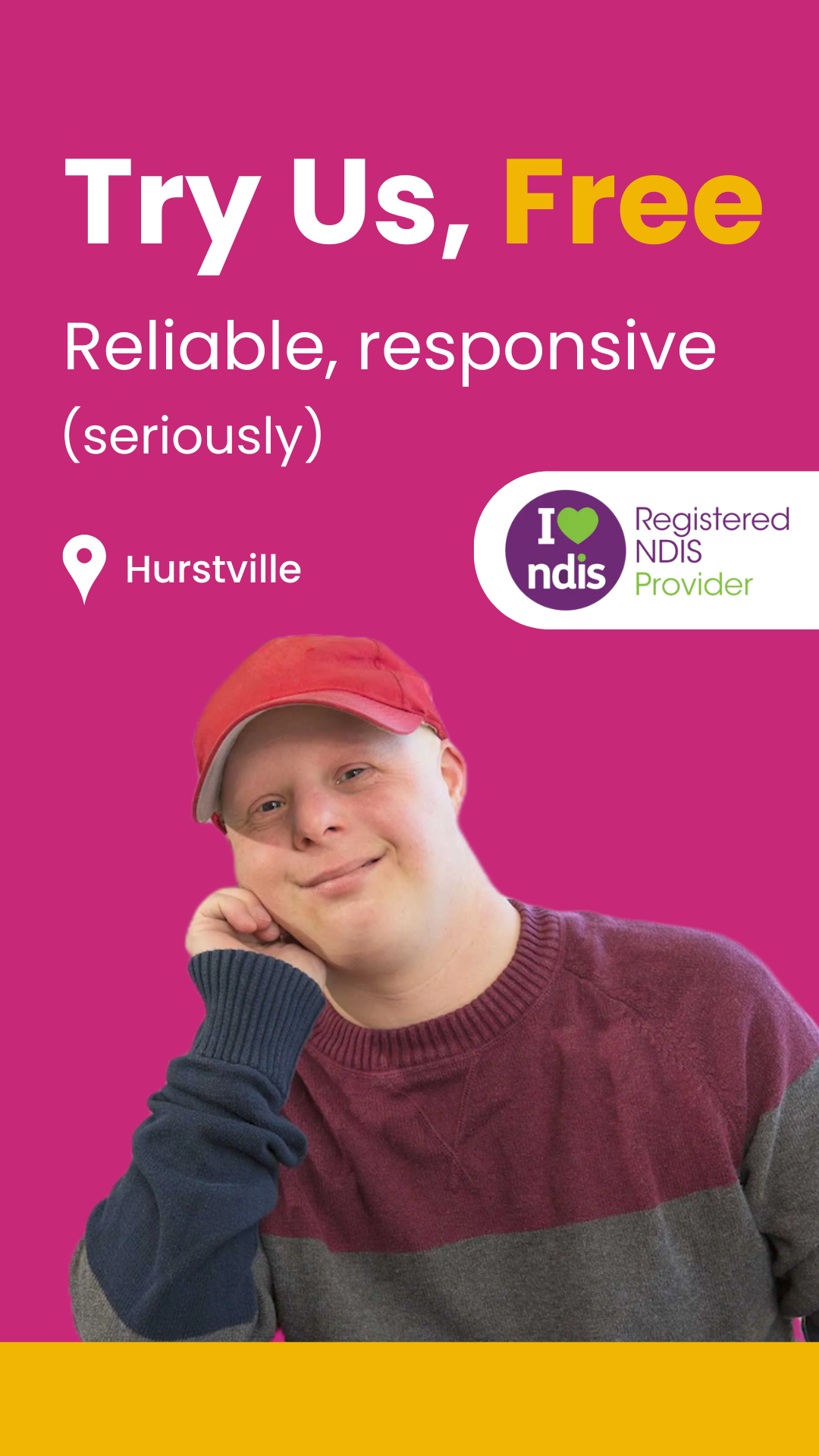 EnableU Facebook ad