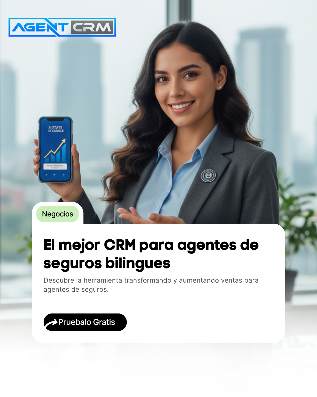 Agent CRM: AI-Powered Sales+Marketing Software Facebook ad