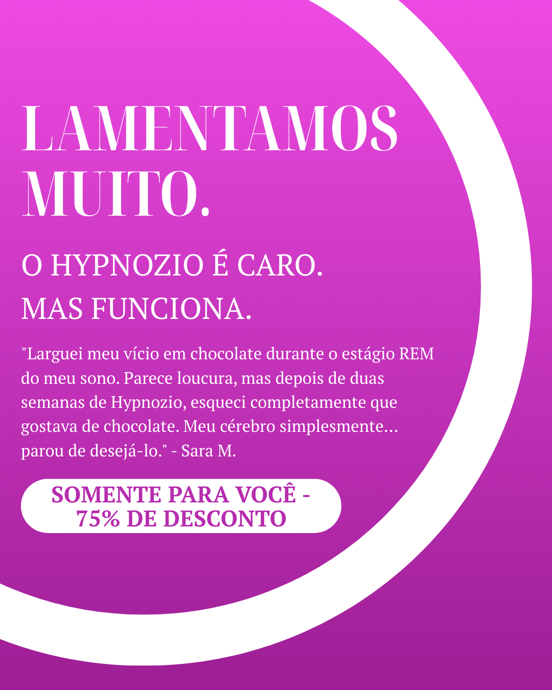 Hypnozio: power of hypnotherapy Facebook ad