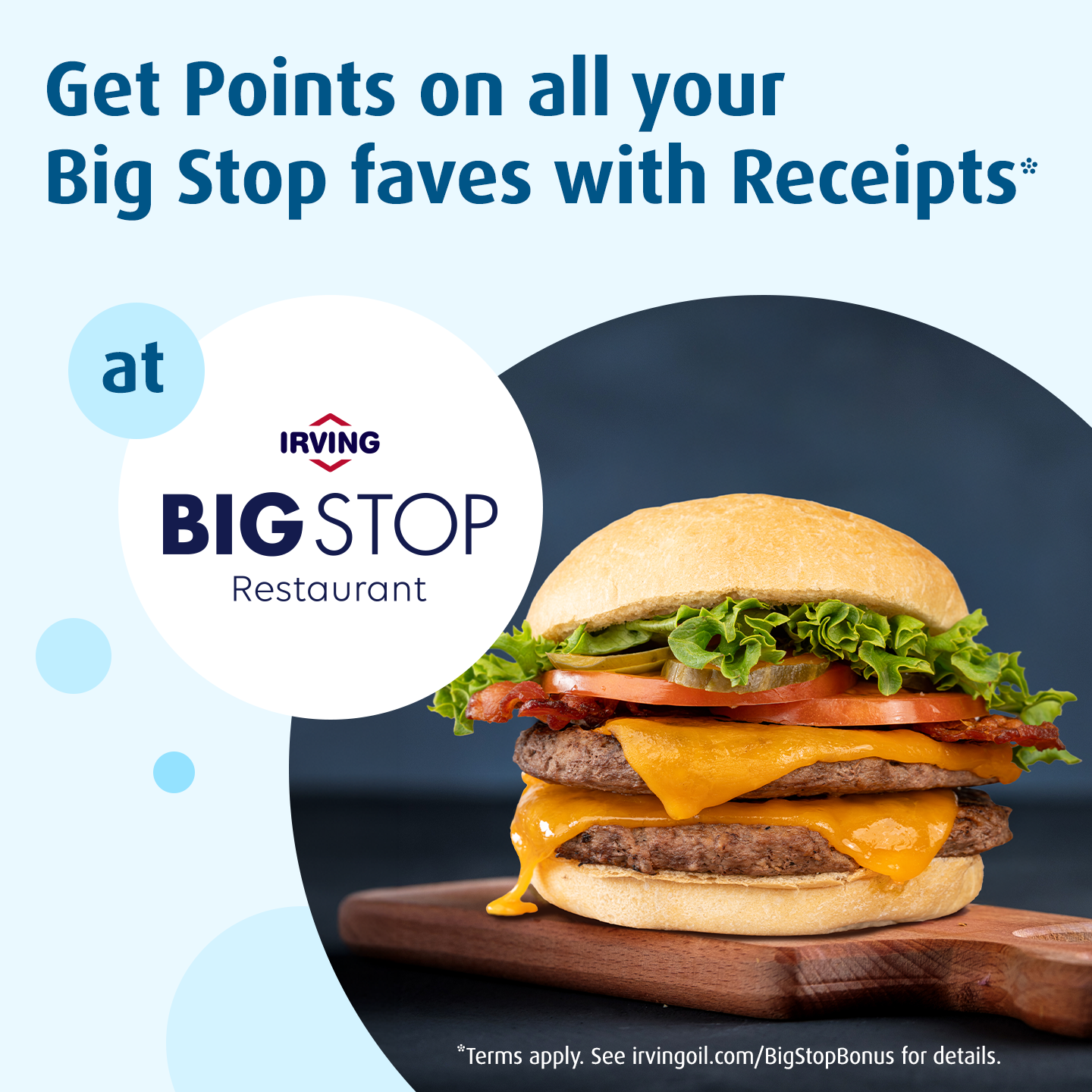 Blue Rewards Facebook ad