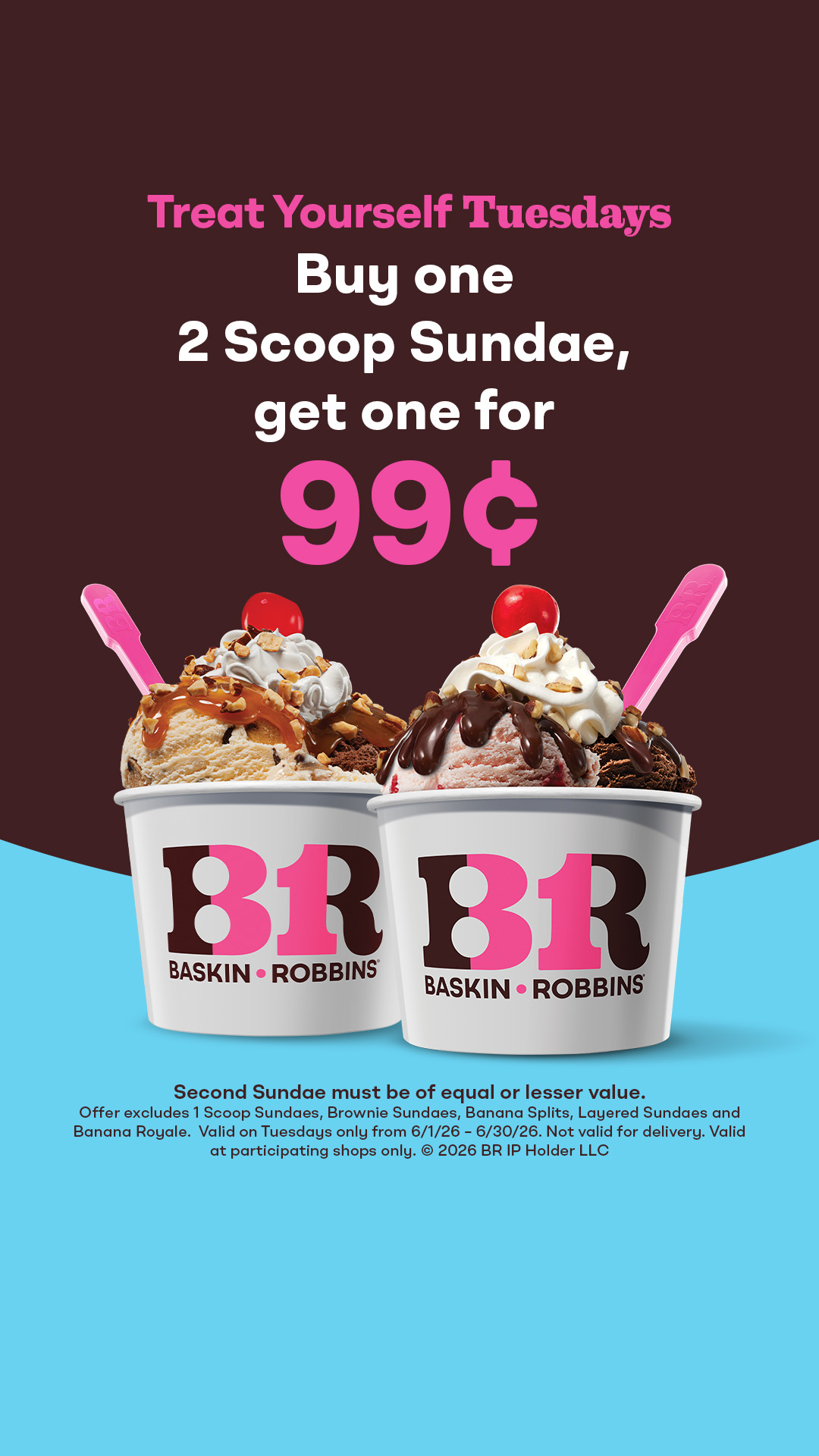 Baskin-Robbins Facebook ad