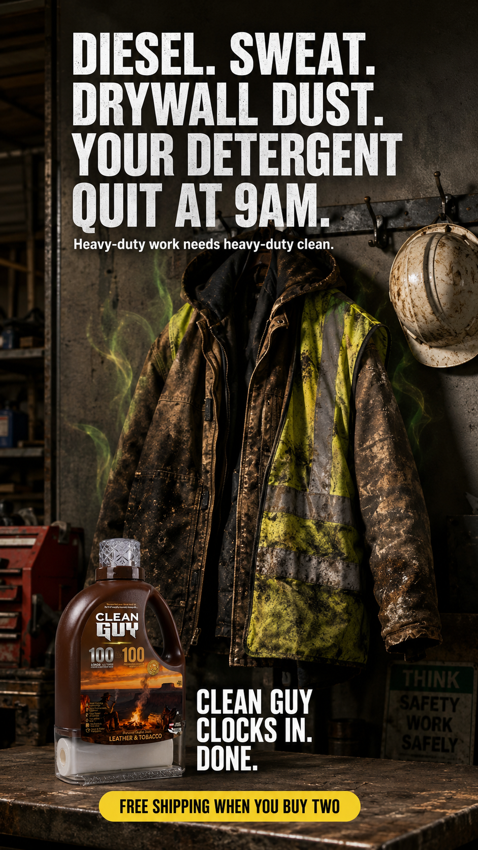 Clean Guy Facebook ad