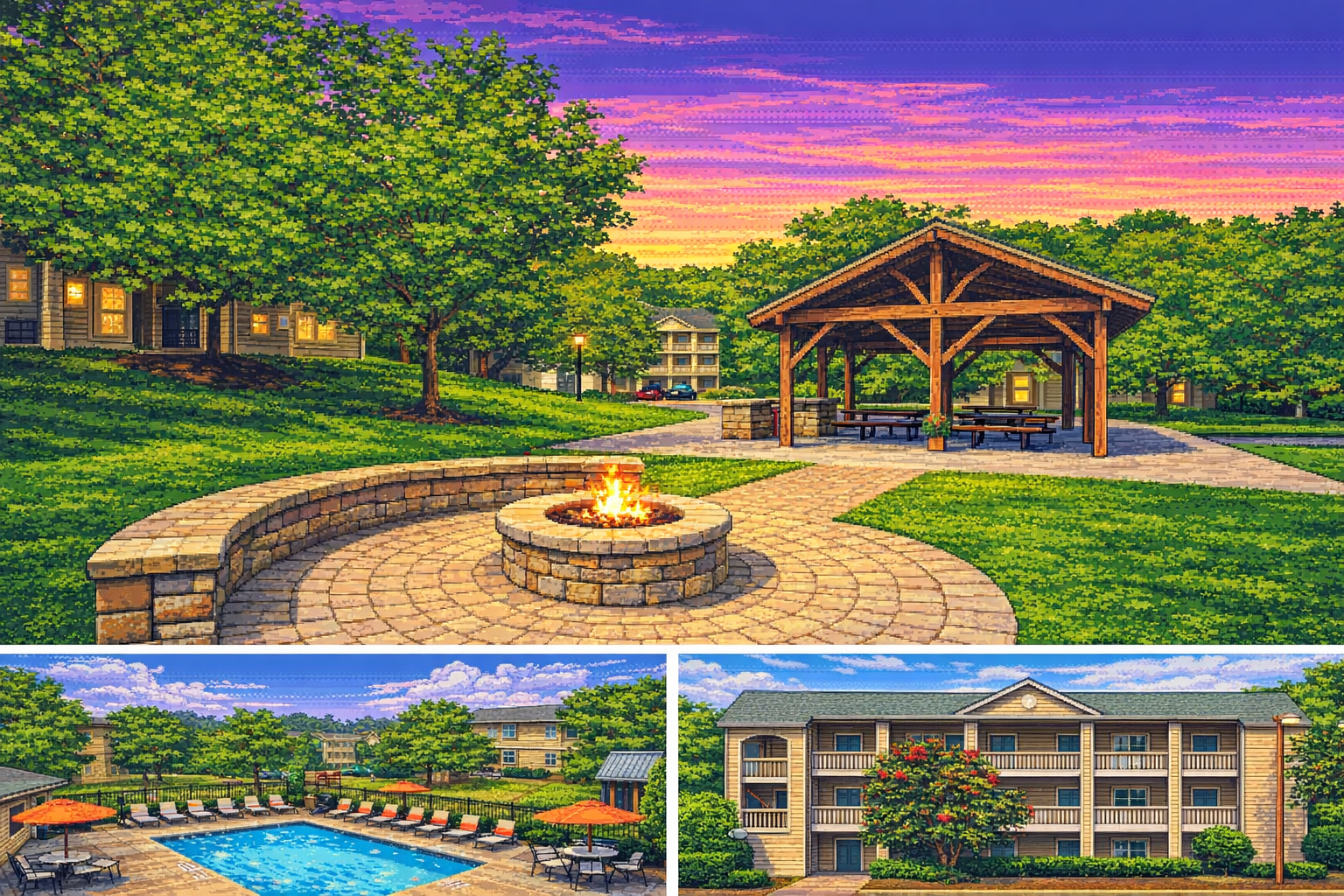 Hawk Ridge Apartments Facebook ad: Hawk Ridge Apartments in Winston-Salem, North Carolina