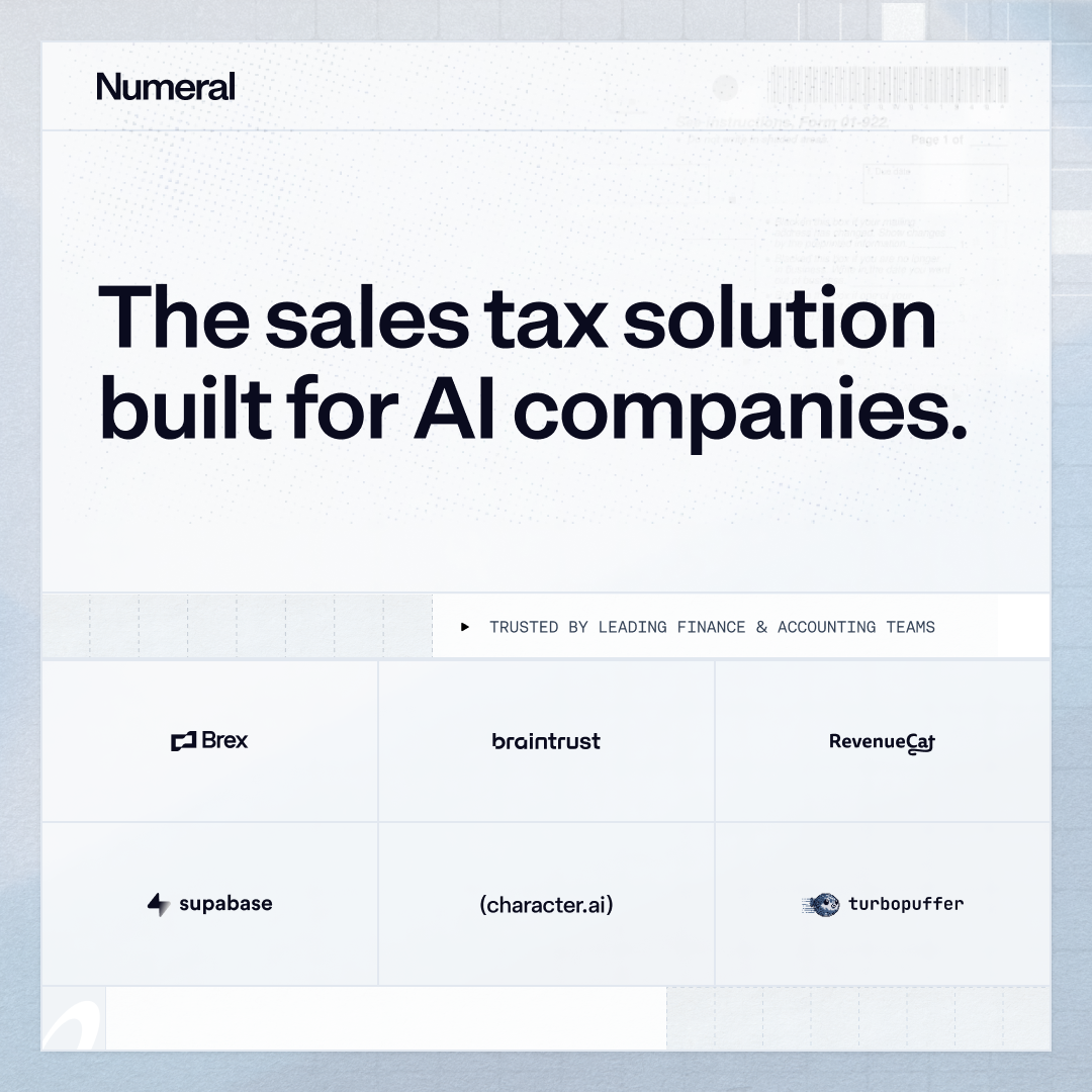 Numeral Tax Facebook ad