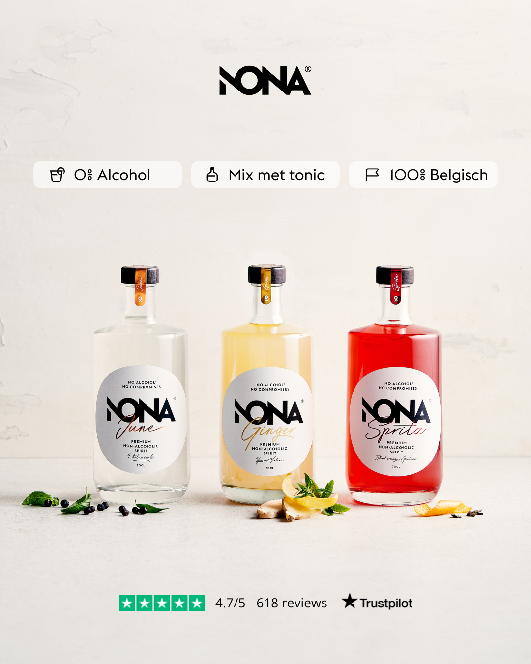 NONA Drinks Facebook ad