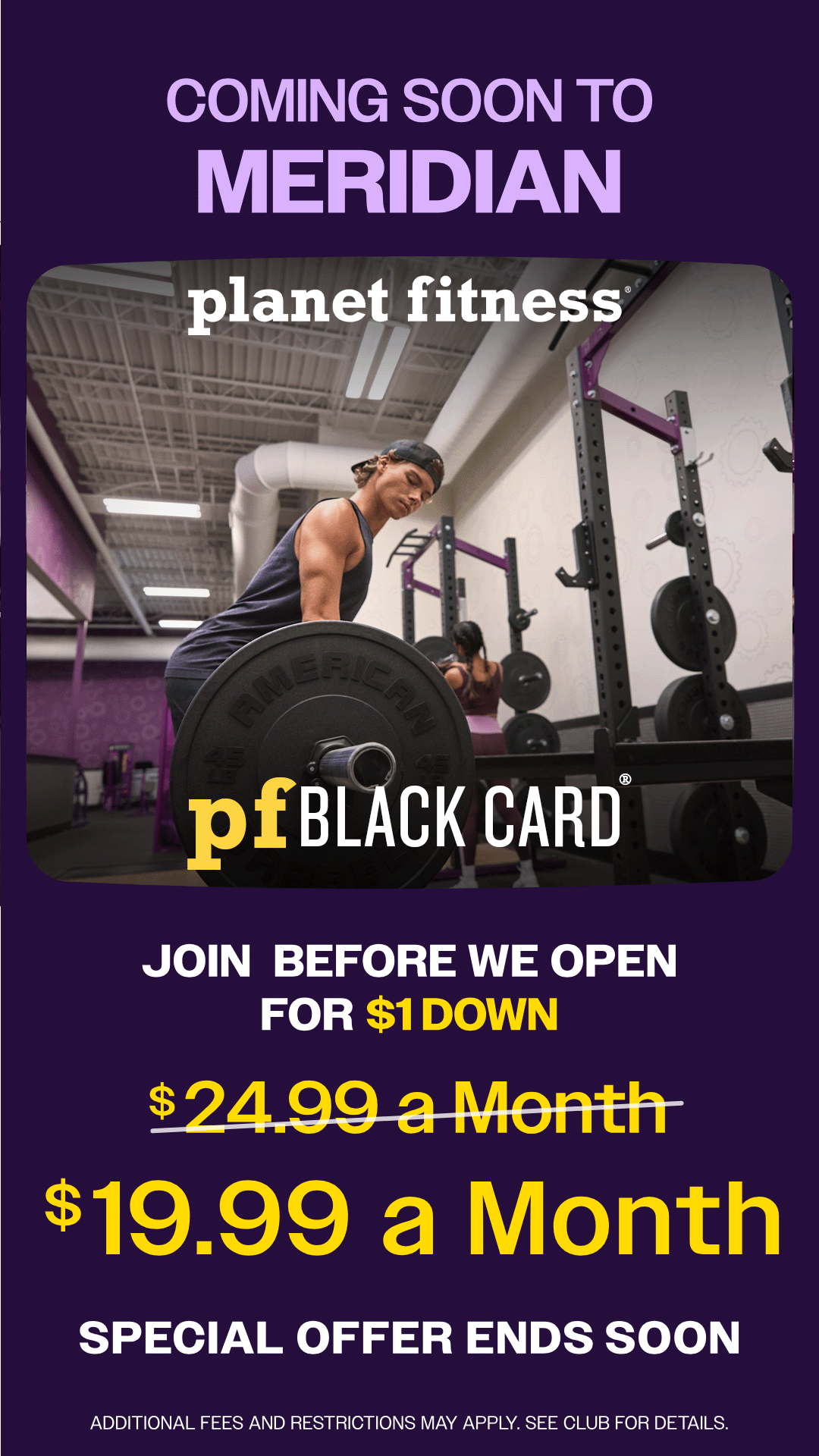 Planet Fitness Facebook ad