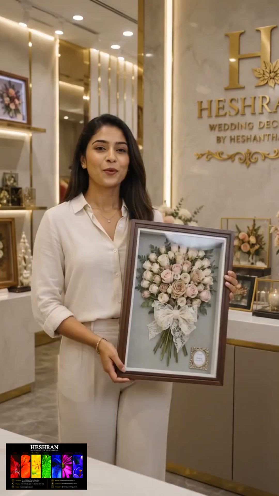 HESHRAN Wedding Decor Facebook ad: Chat with us HESHRAN Wedding Decor