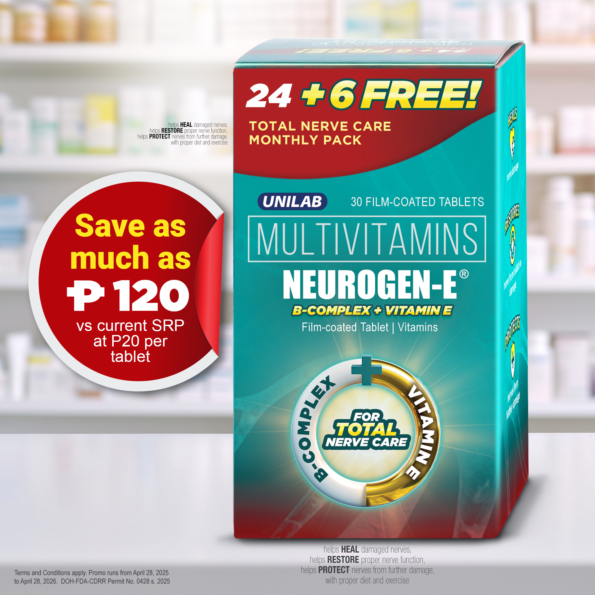 Neurogen-E Facebook ad: Most-Doctor Prescribed
