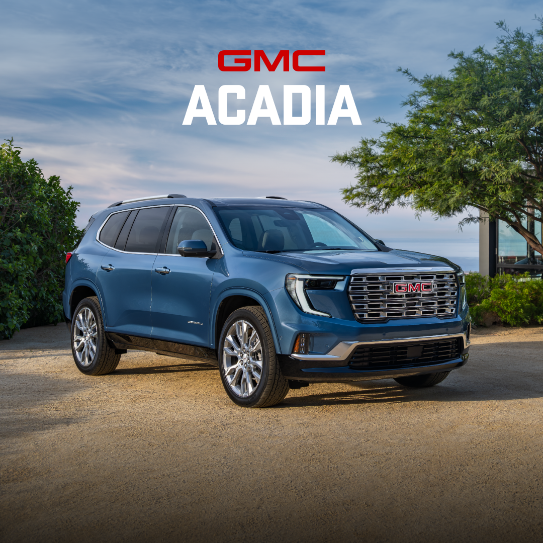 GMC Facebook ad: Available power-folding third-row seats are big on comfort…