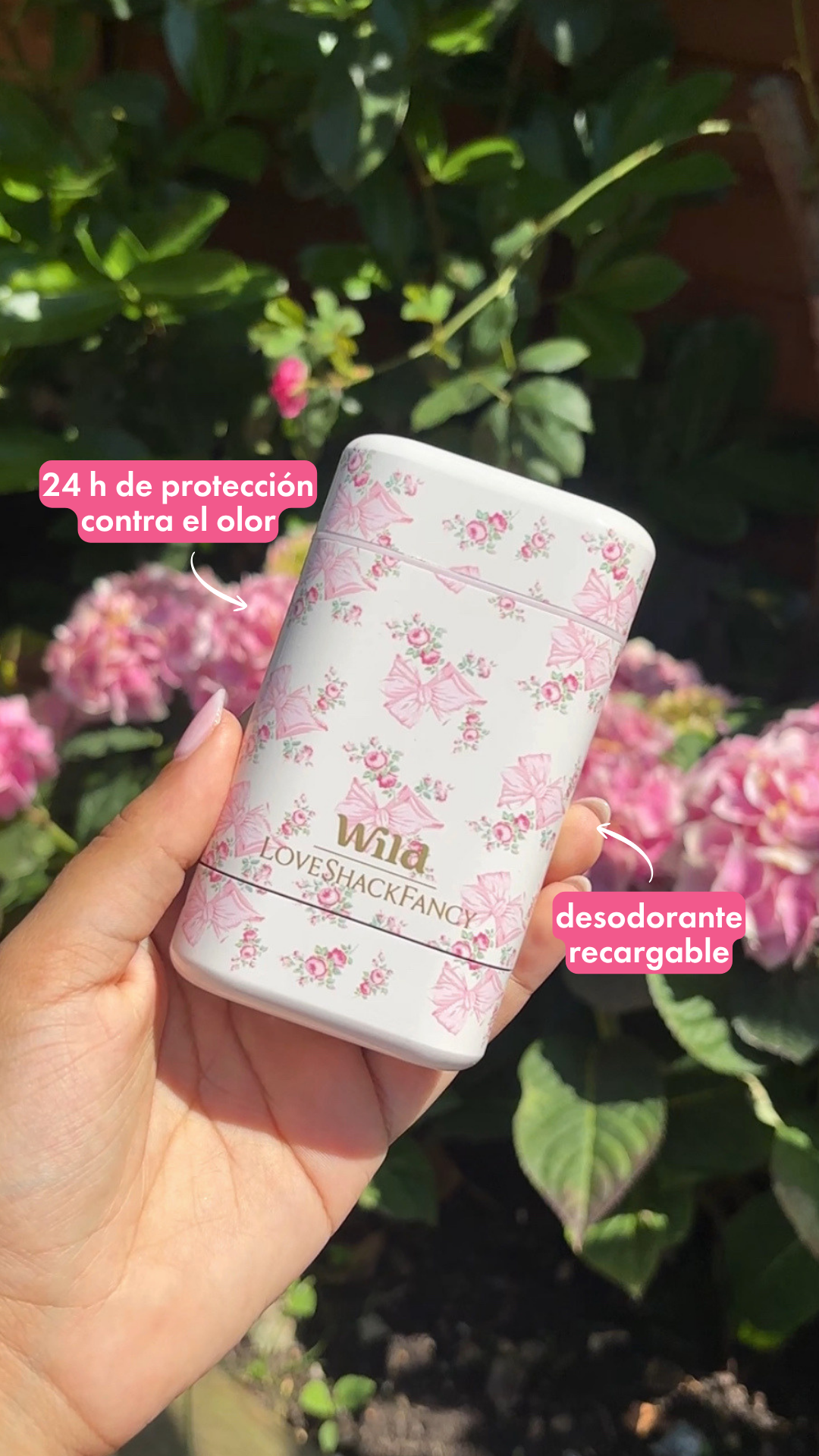 Wild Facebook ad: Creen su fantasía floral