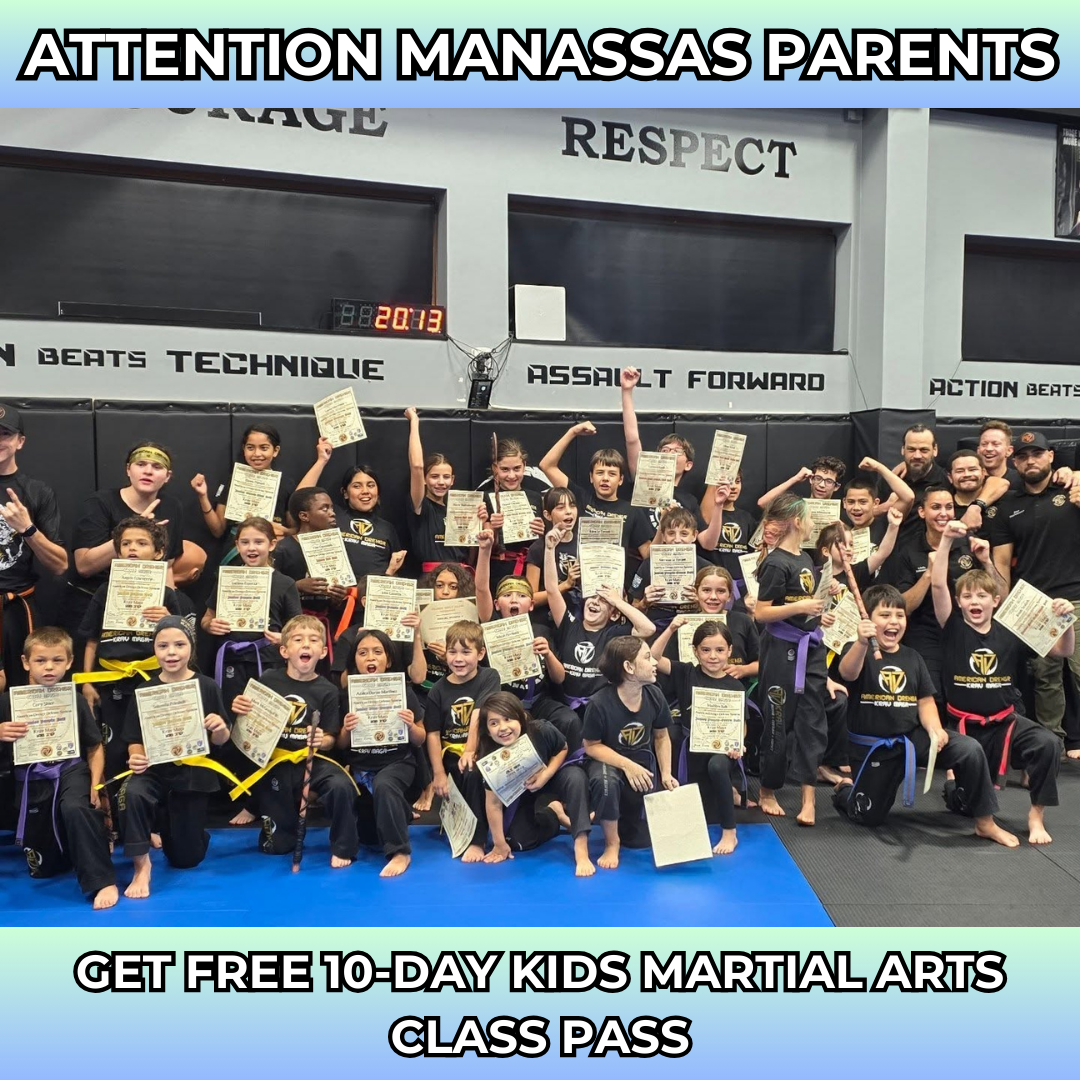 American Drengr Krav Maga Facebook ad: Want a FREE 10-Day, Kids Martial Arts Class Pass?