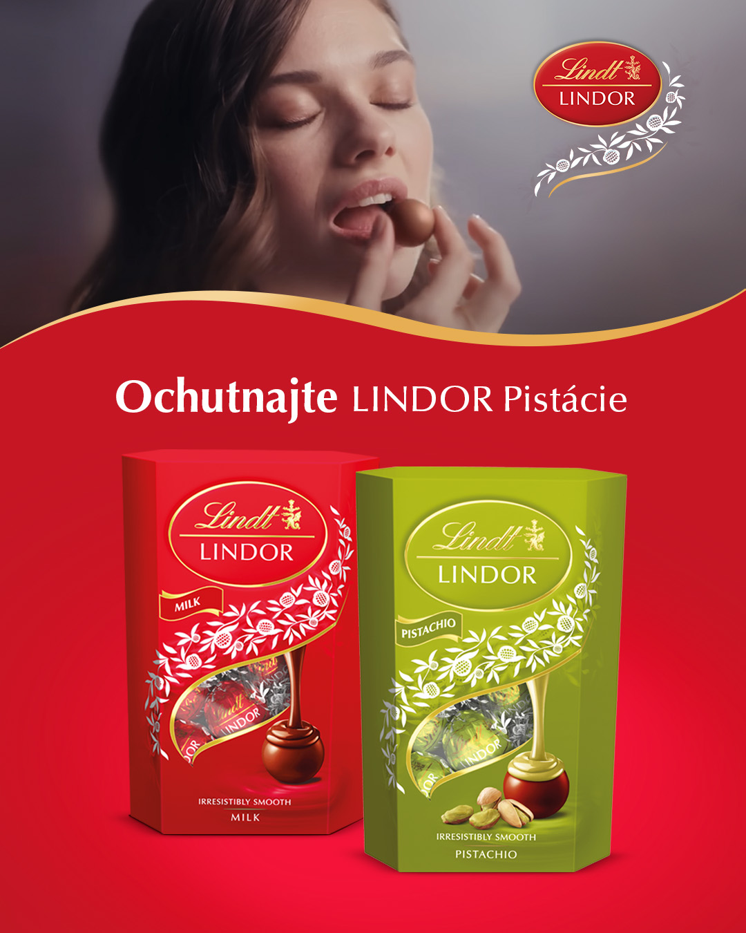 Lindt Facebook ad