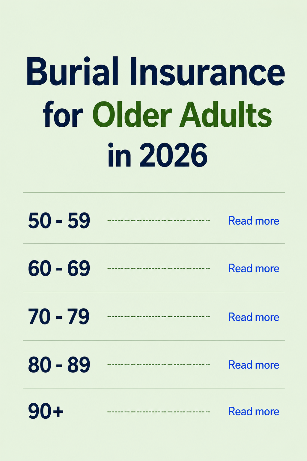 The Open View Facebook ad: Read About Burial insurance for older adults in 2026