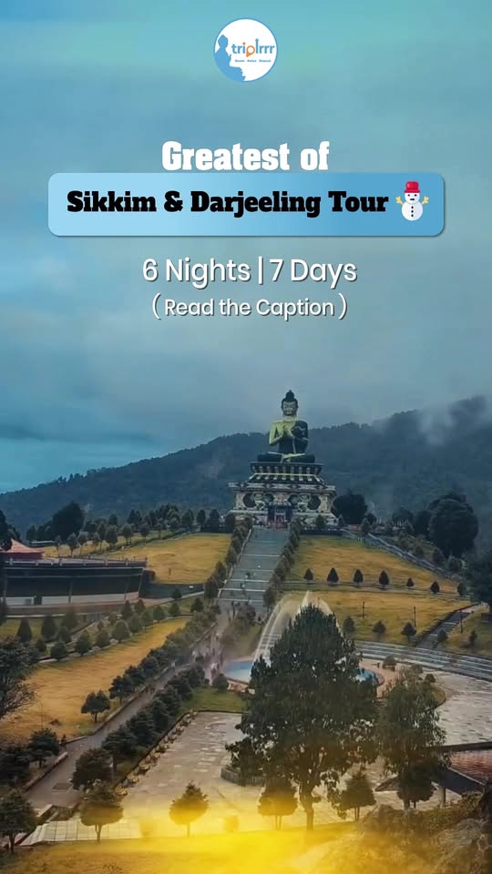 Triplrrr- Roam Relax Repeat Facebook ad: Darjeeling Sikkim Escape!
