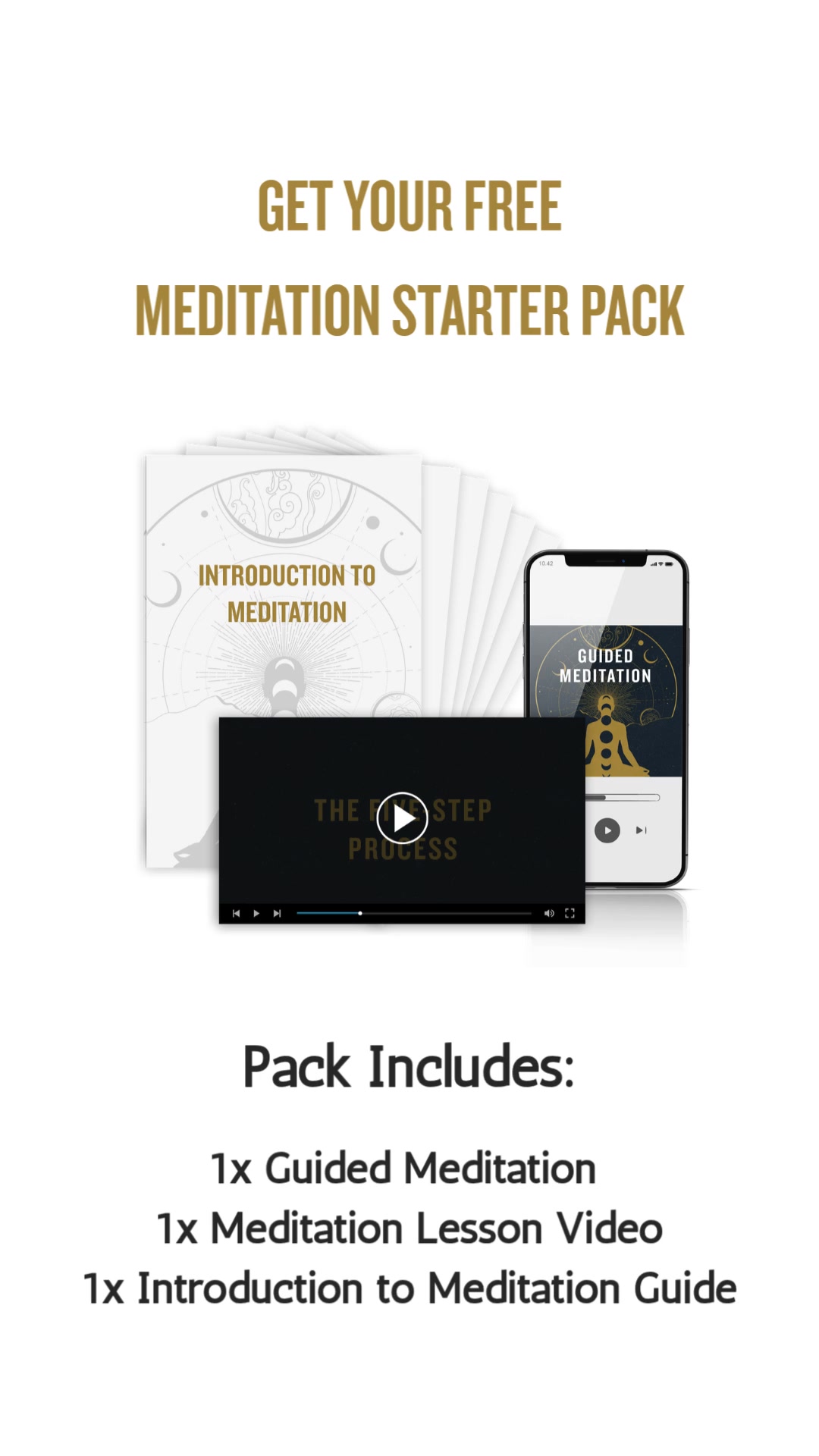 Meditate Facebook ad from Apr 2, 2026